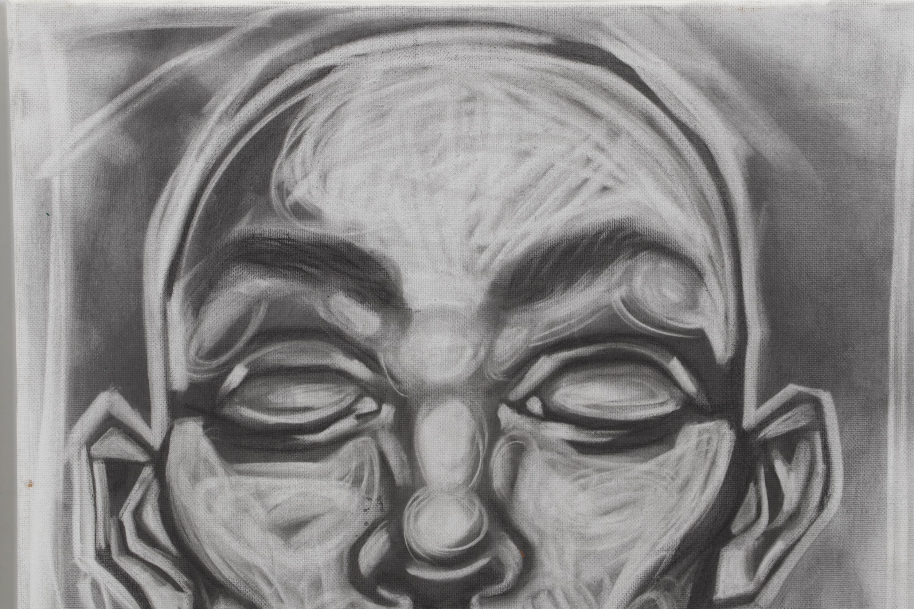 Swift Graffiti Folk Art Acrylic and Mixed Media Paintings, 21st Century