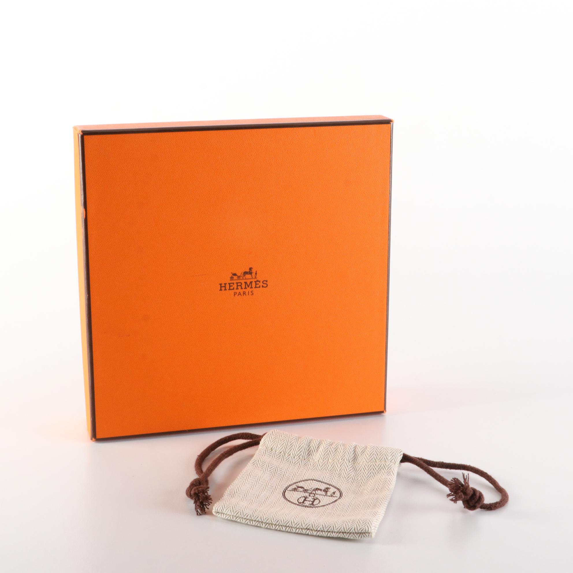Hermès Constance Reversible Belt in Clemence and Gulliver Leather with Box
