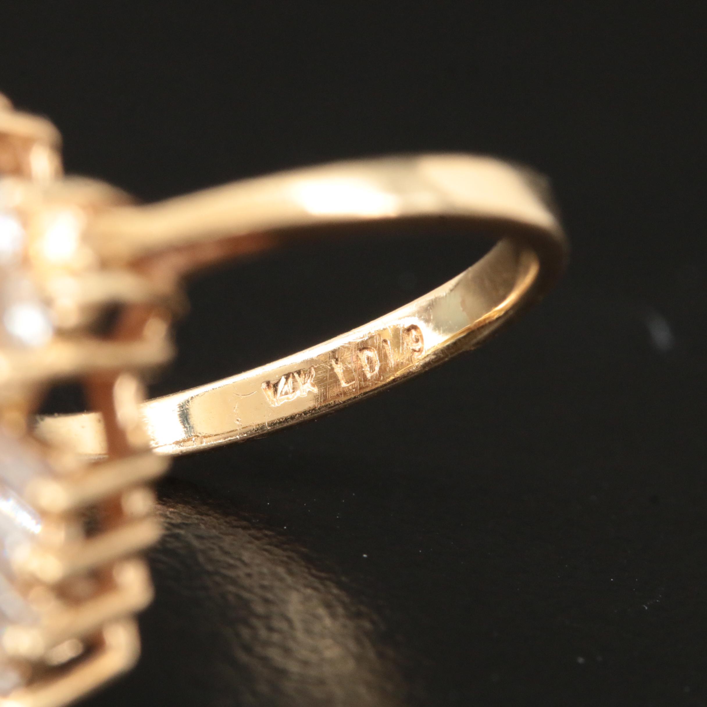 14K 2.30 CTW Diamond Ring