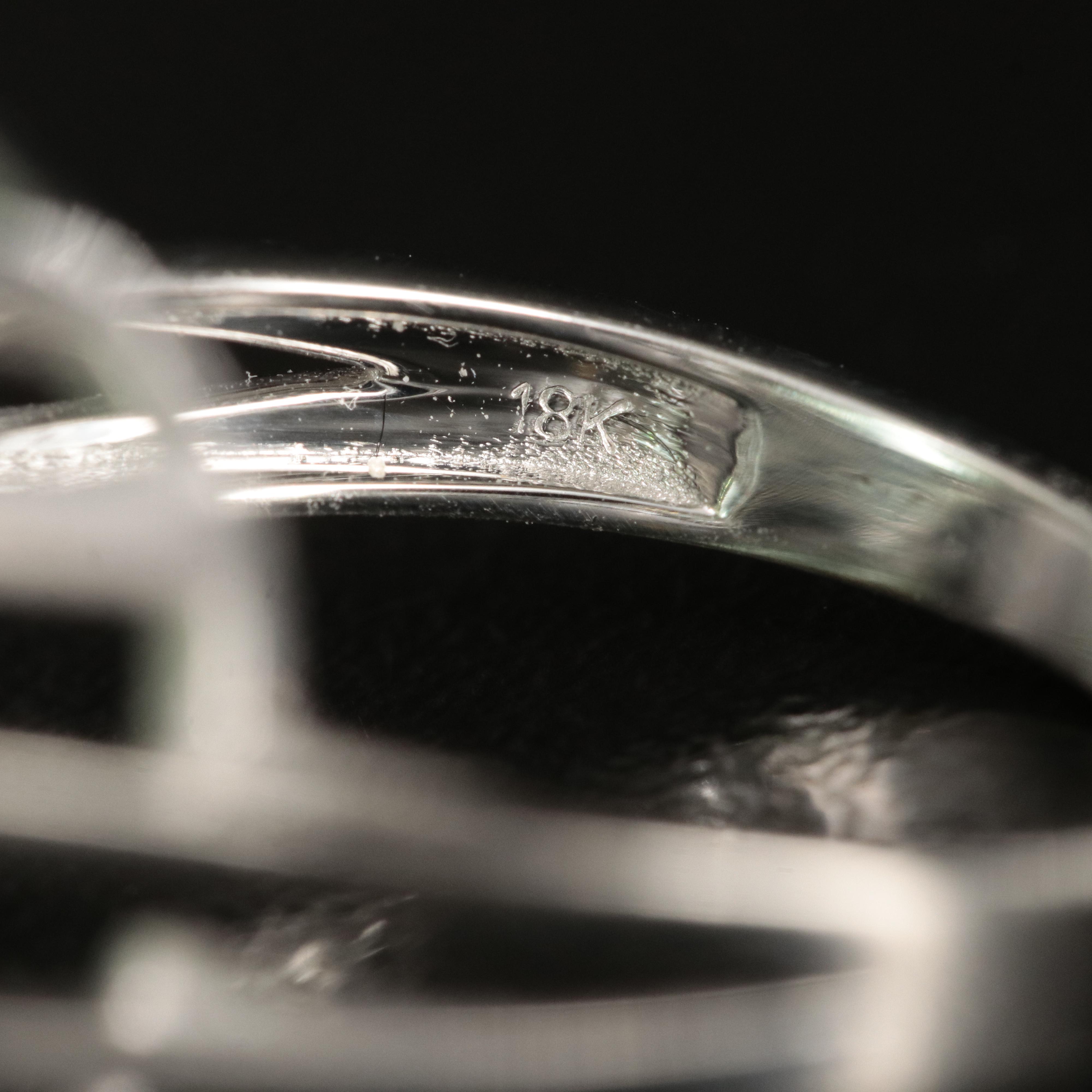 18K 13.64 CT Tourmaline and Diamond Ring