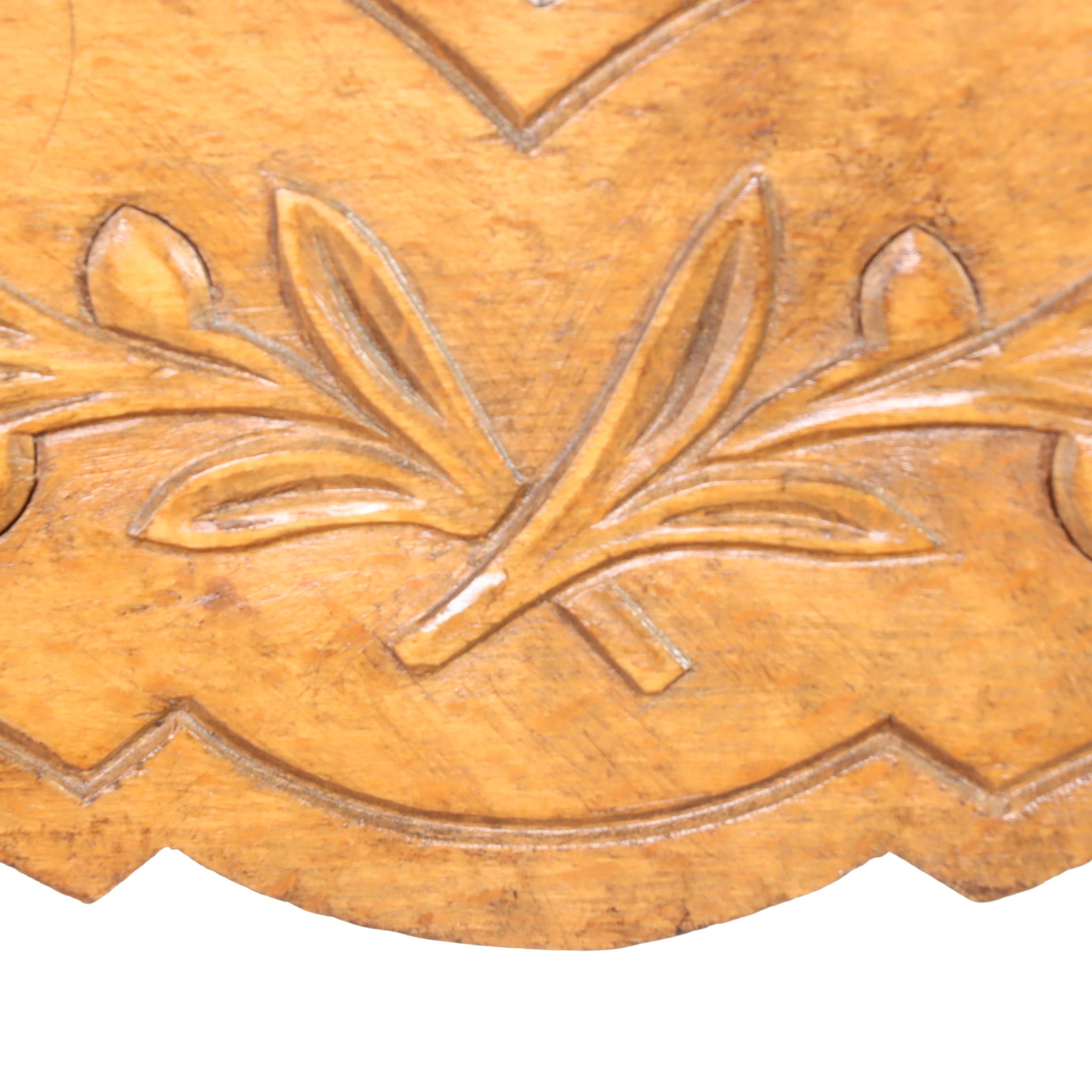 French Provincial Style Beech Armchair