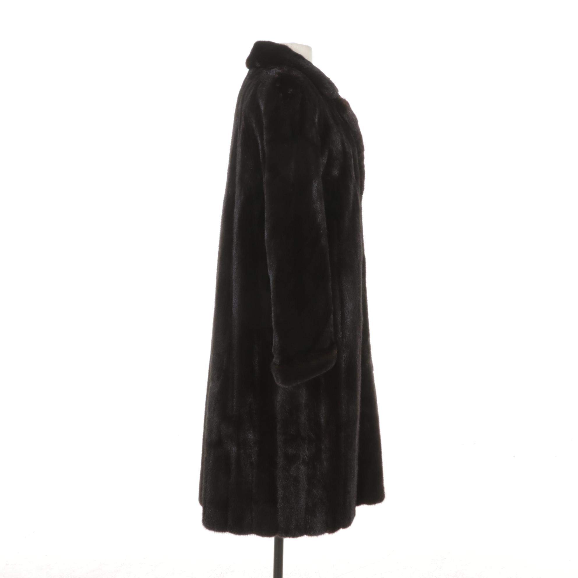Wrubel and Kozin Full Length Mink Fur Coat