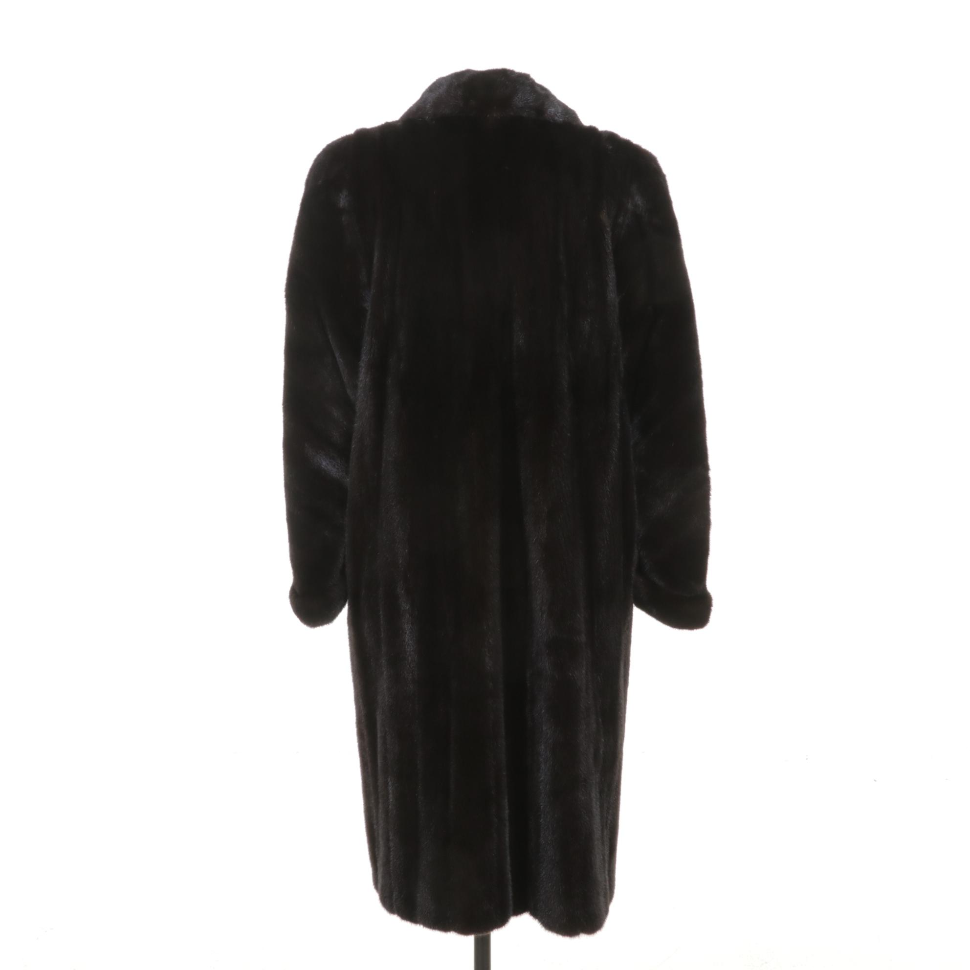 Wrubel and Kozin Full Length Mink Fur Coat