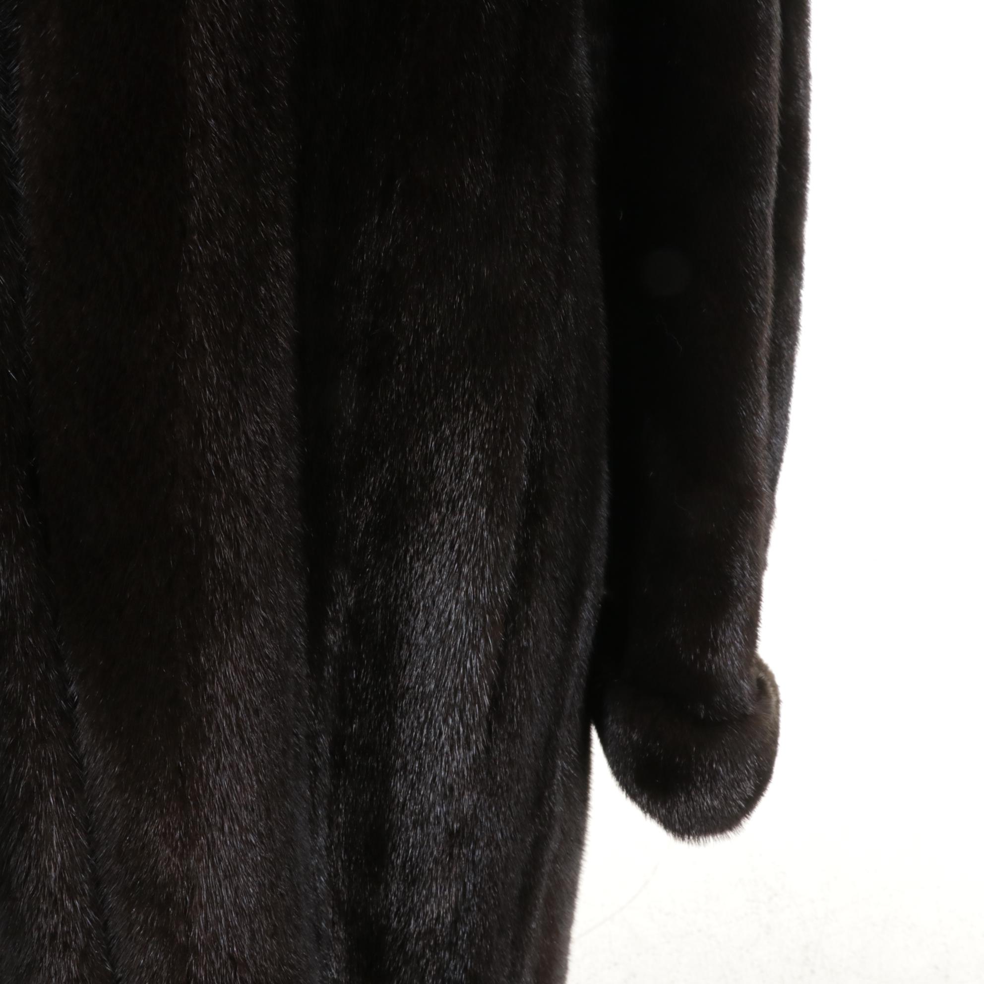 Wrubel and Kozin Full Length Mink Fur Coat