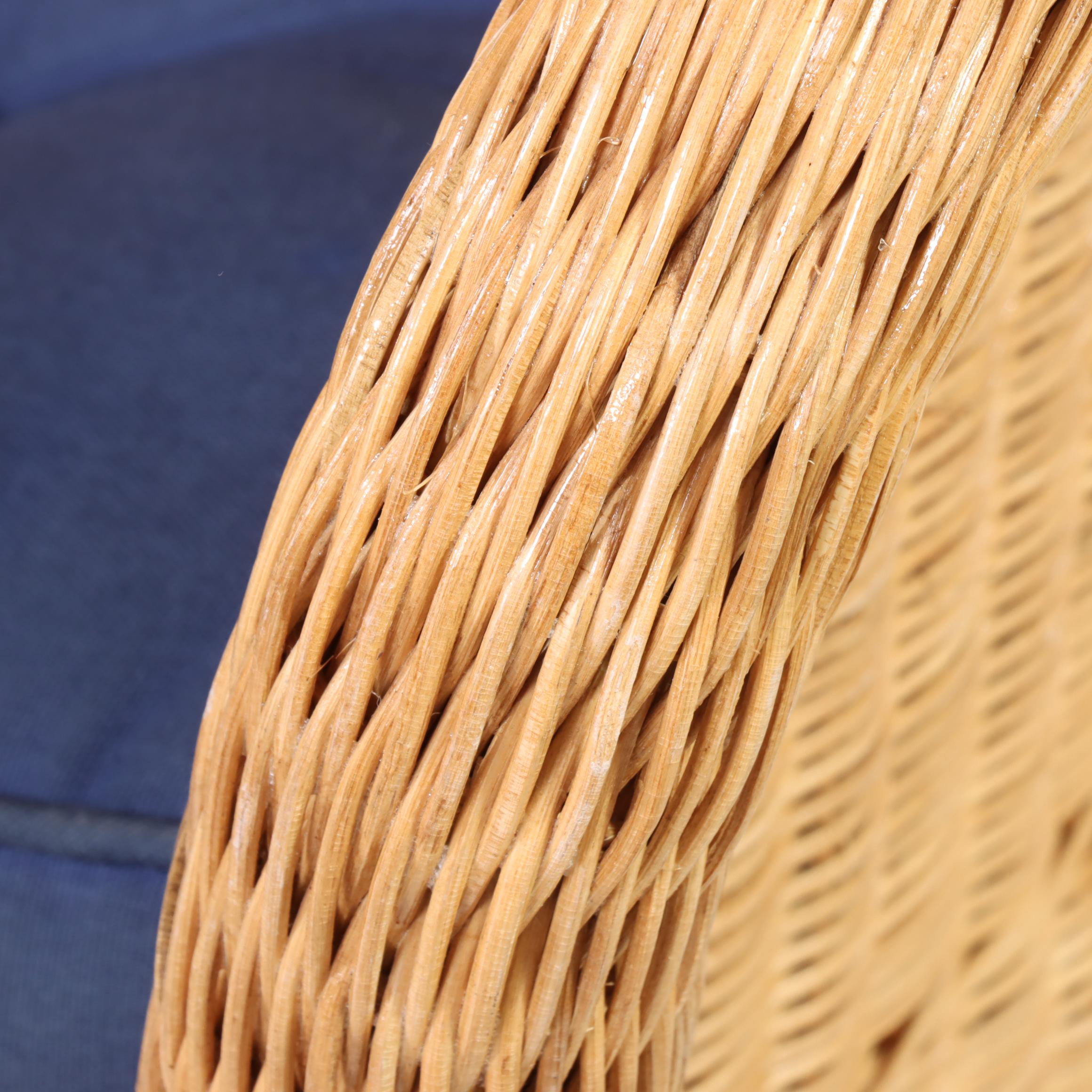 Pier 1 Imports Wicker and Rattan Patio Armchair