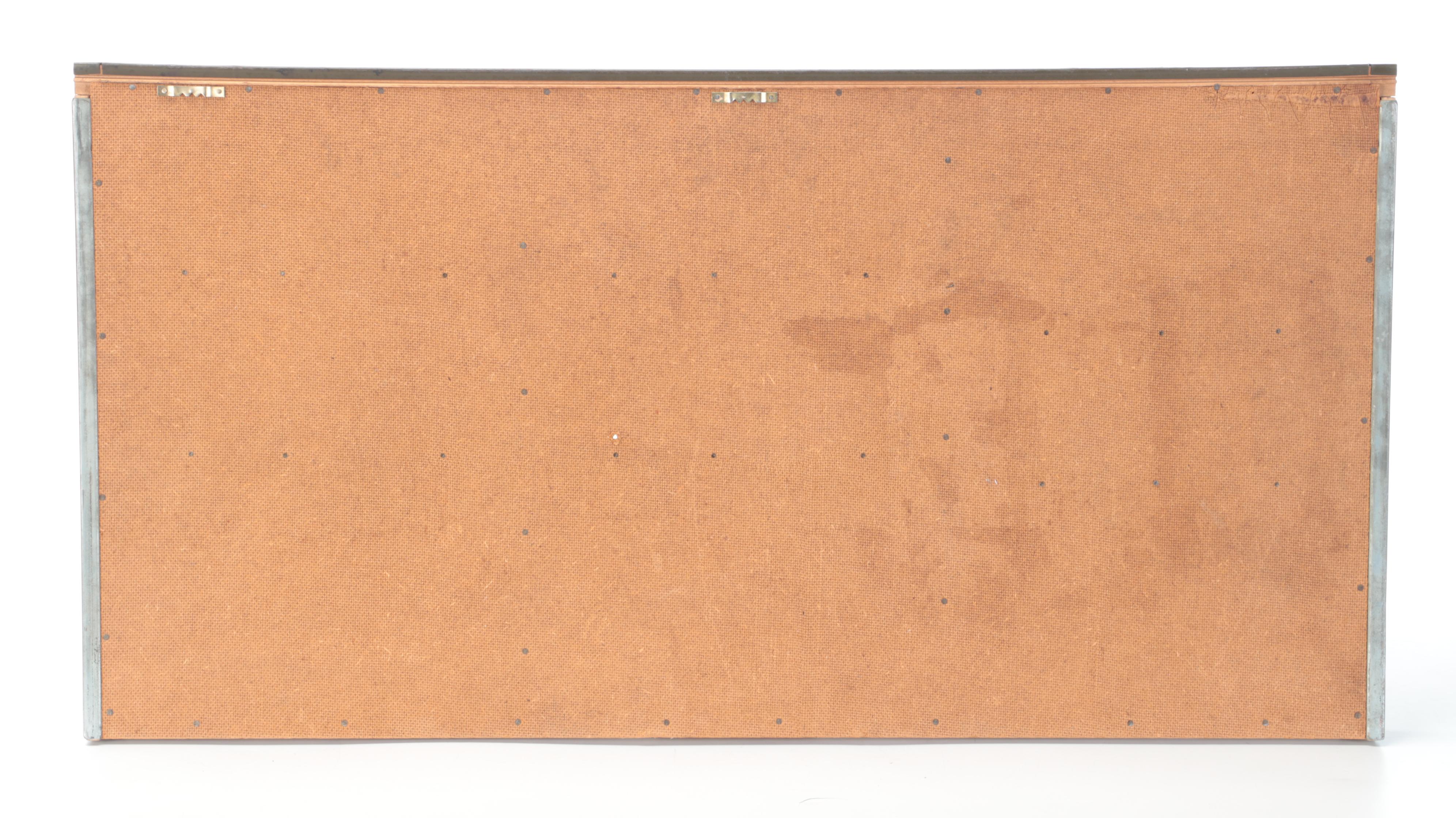 Wooden Printers Trays With Portable Typeset Box, Early to Mid-20th Century