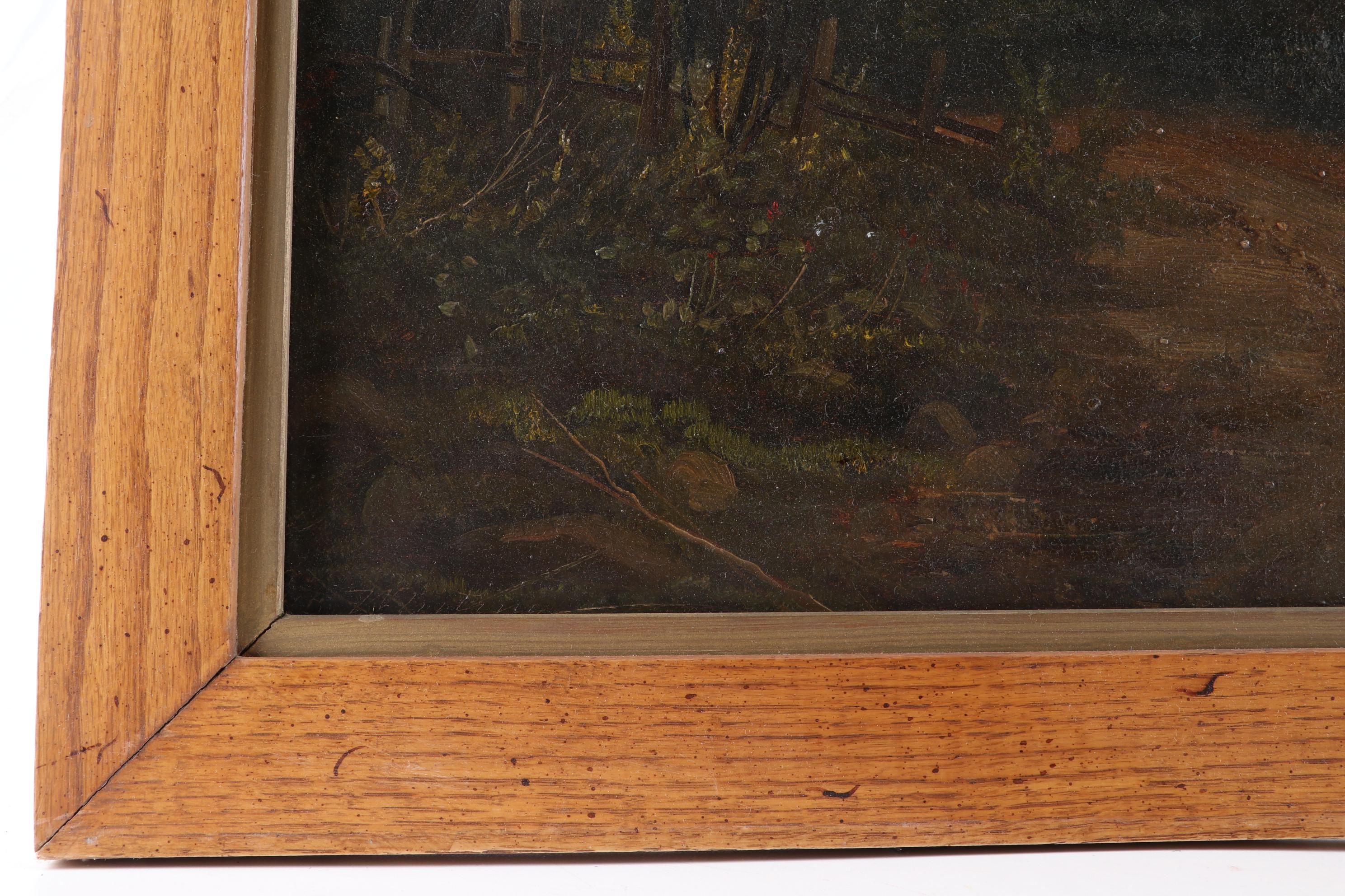 George Whiting Landscape Oil Painting, Early 20th Century