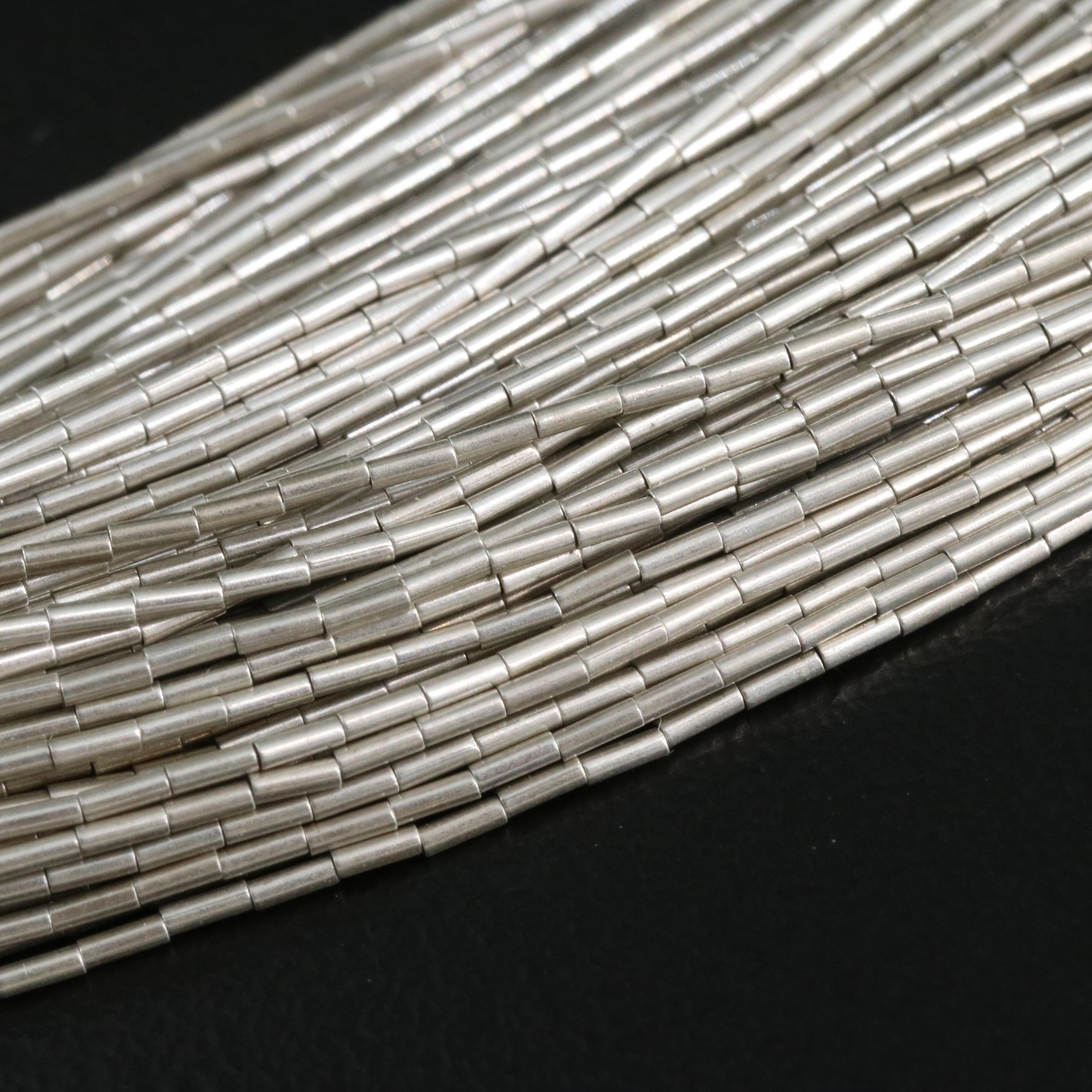 Sterling Liquid Silver Necklace and Earring Set