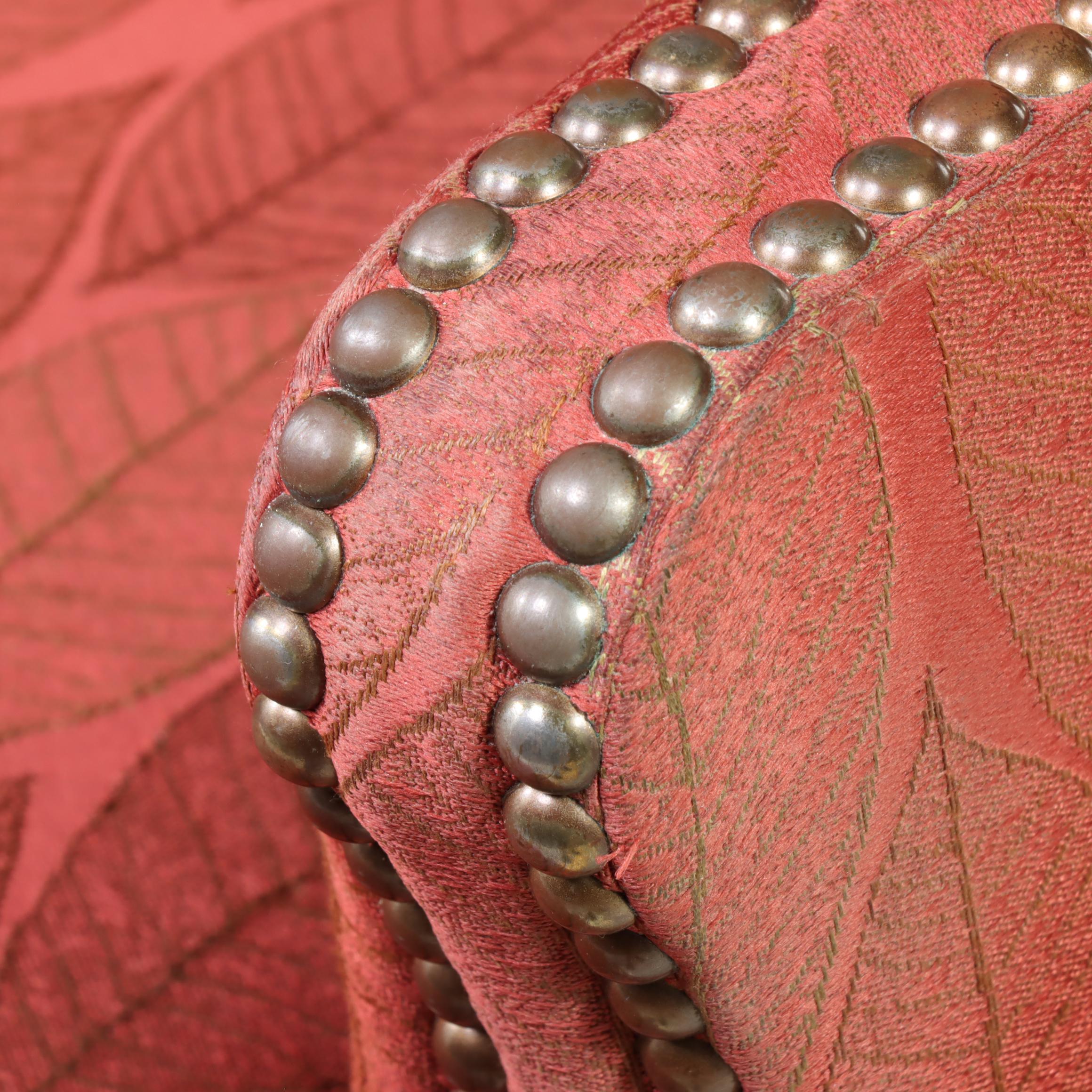 Fairfield Chair Company Custom-Upholstered Easy Armchair with Nailheads