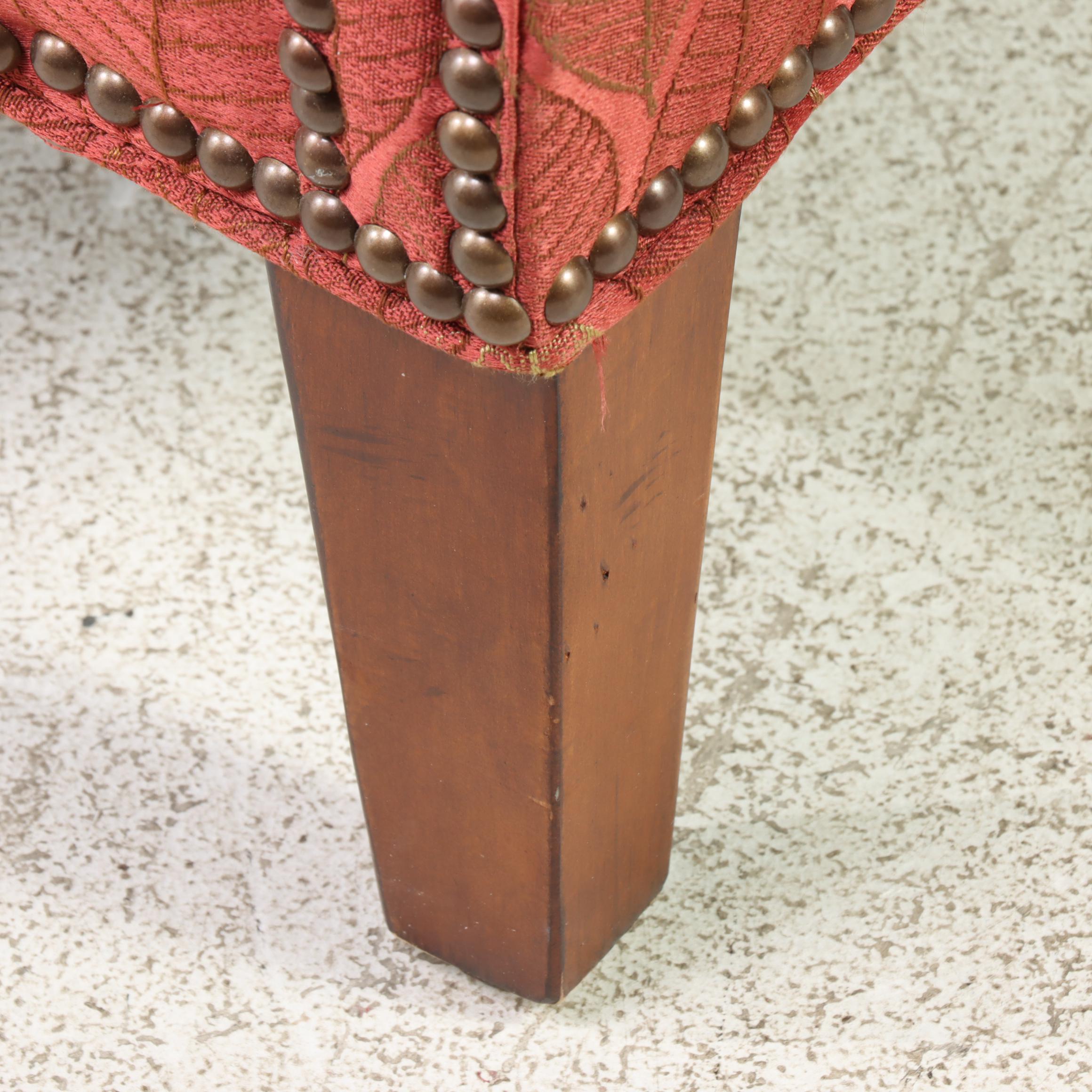 Fairfield Chair Company Custom-Upholstered Easy Armchair with Nailheads