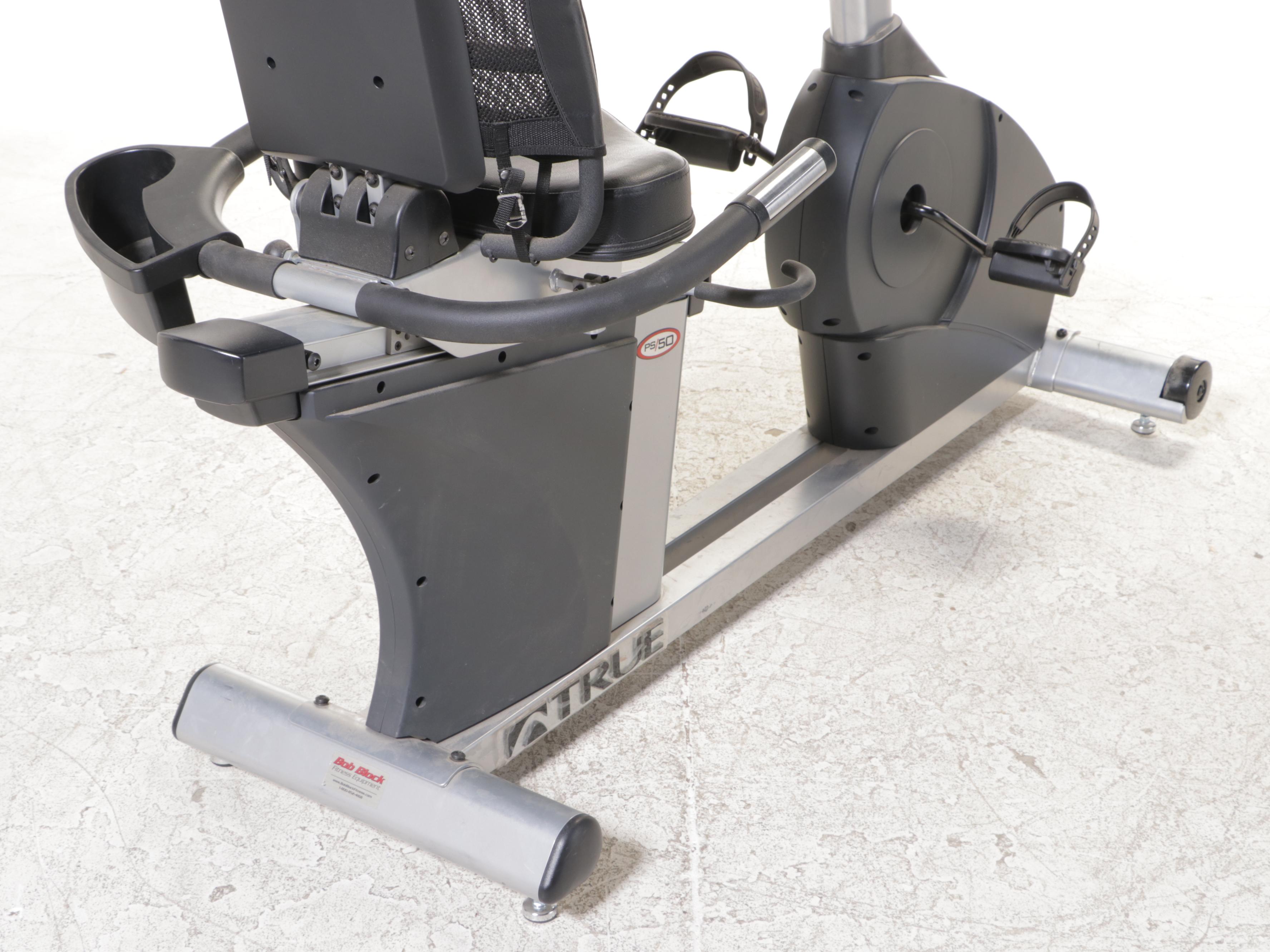 True Fitness Stationary Recumbent Exercise Bicycle