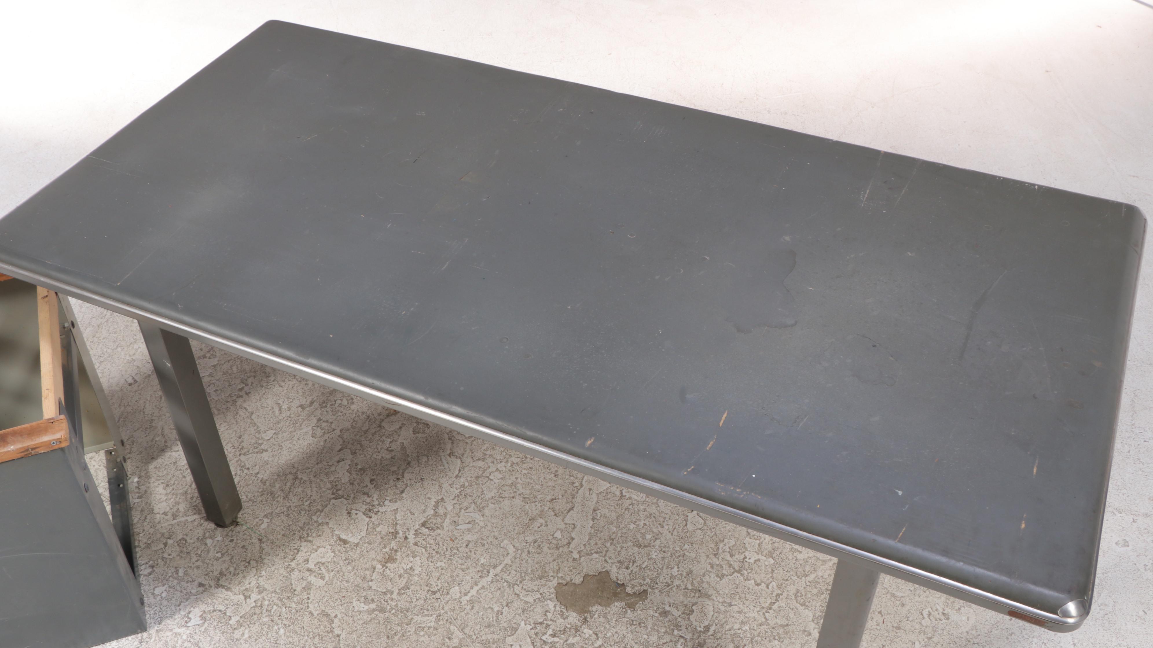 Invincible Metal Furniture Industrial Desk and Power Tool Frame