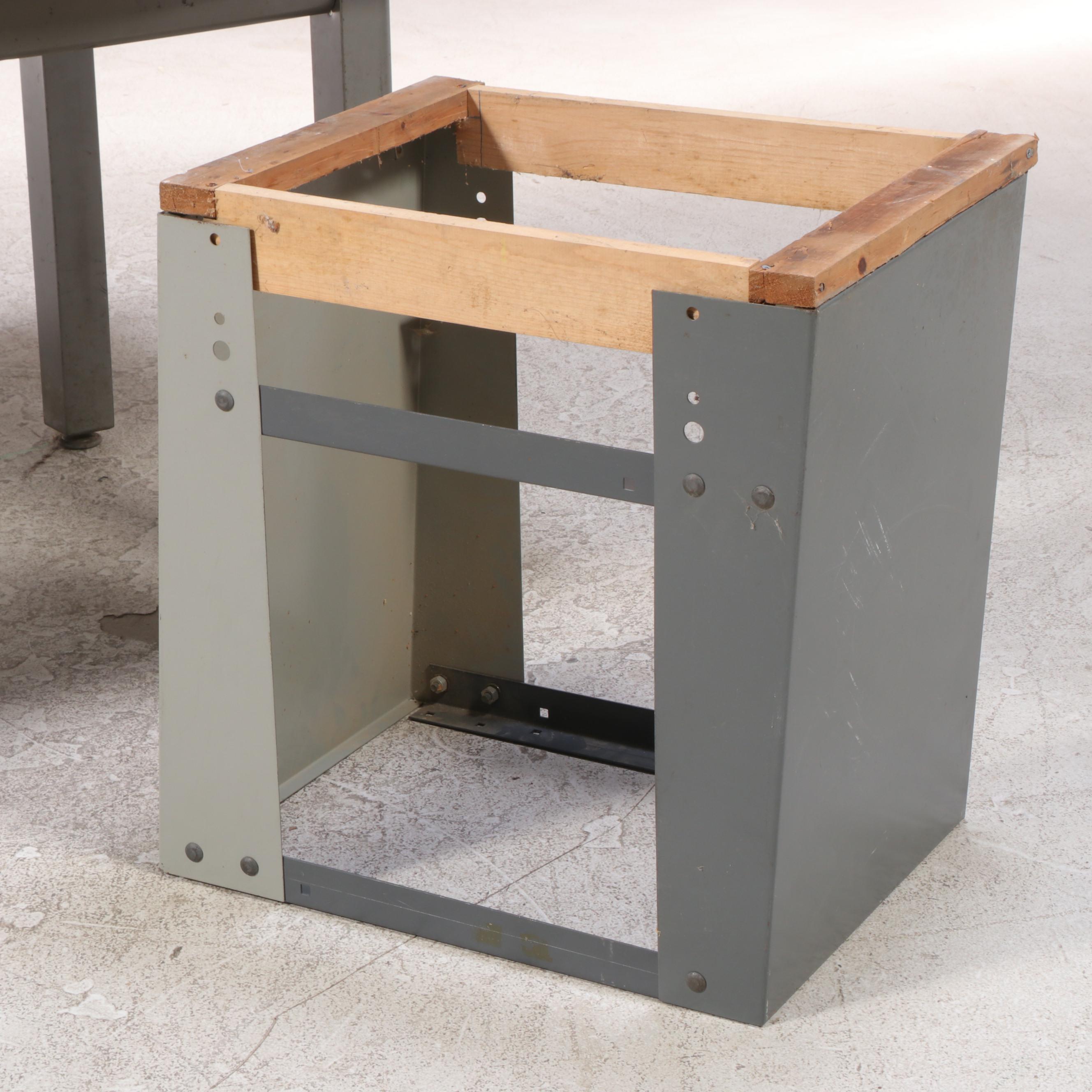 Invincible Metal Furniture Industrial Desk and Power Tool Frame