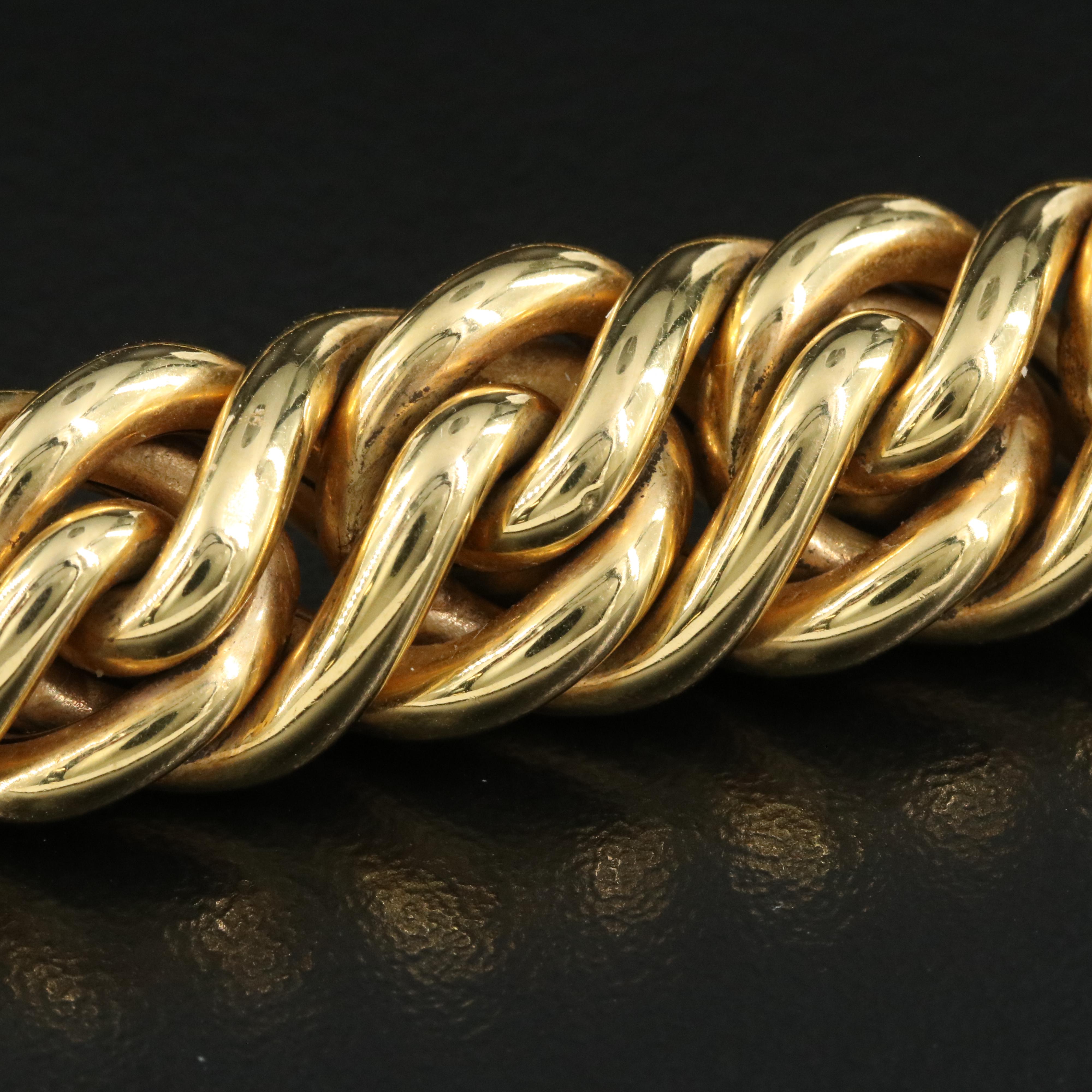 Italian Nicoli-Scola Fancy Link Necklace