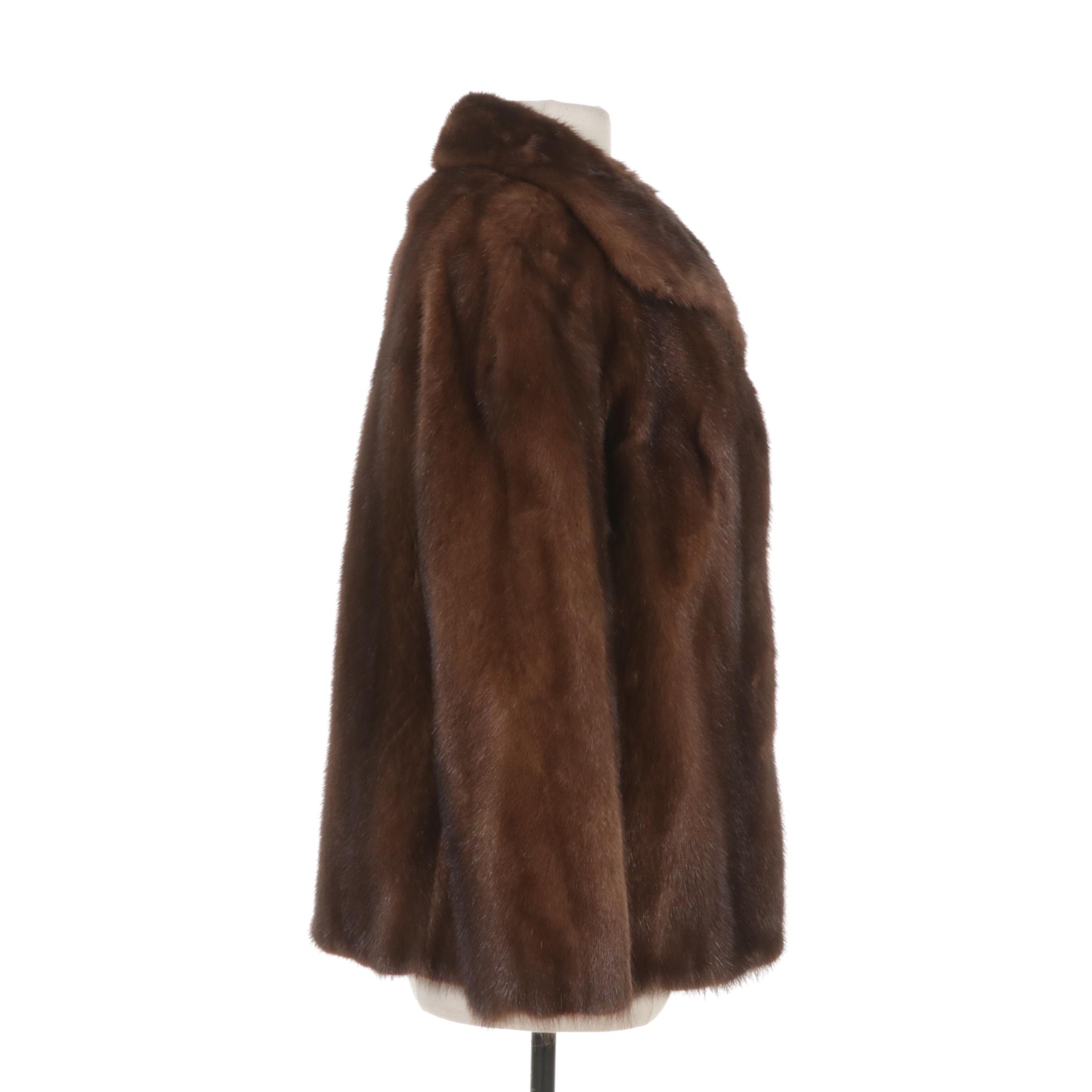 Mink Fur Coat, Mid to Late 20th Century