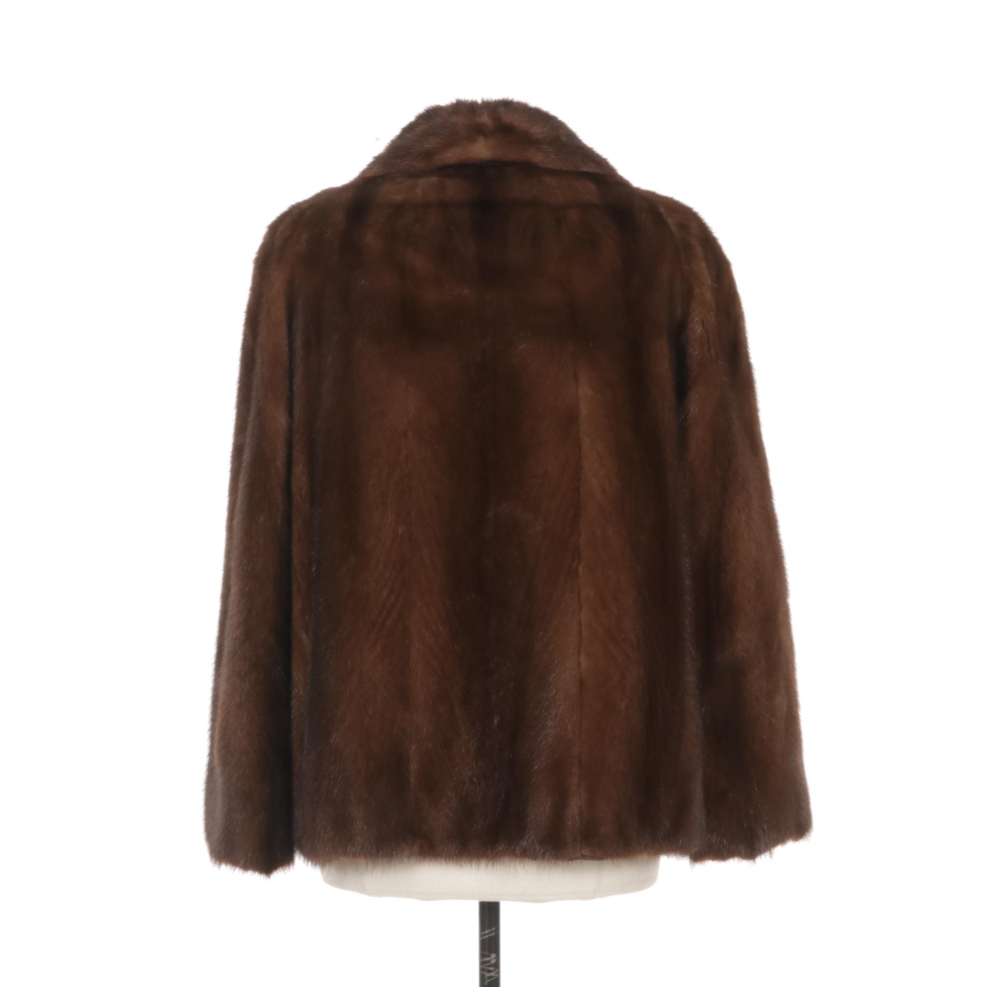 Mink Fur Coat, Mid to Late 20th Century