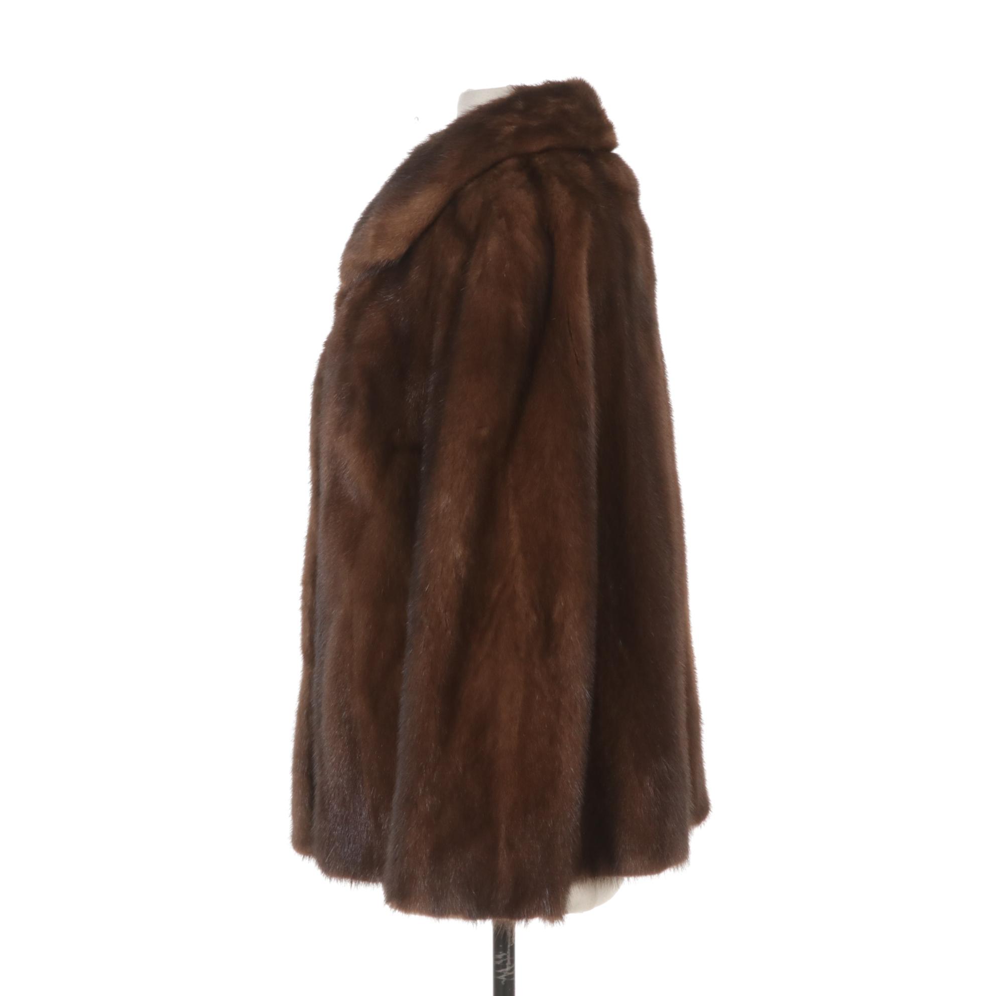 Mink Fur Coat, Mid to Late 20th Century