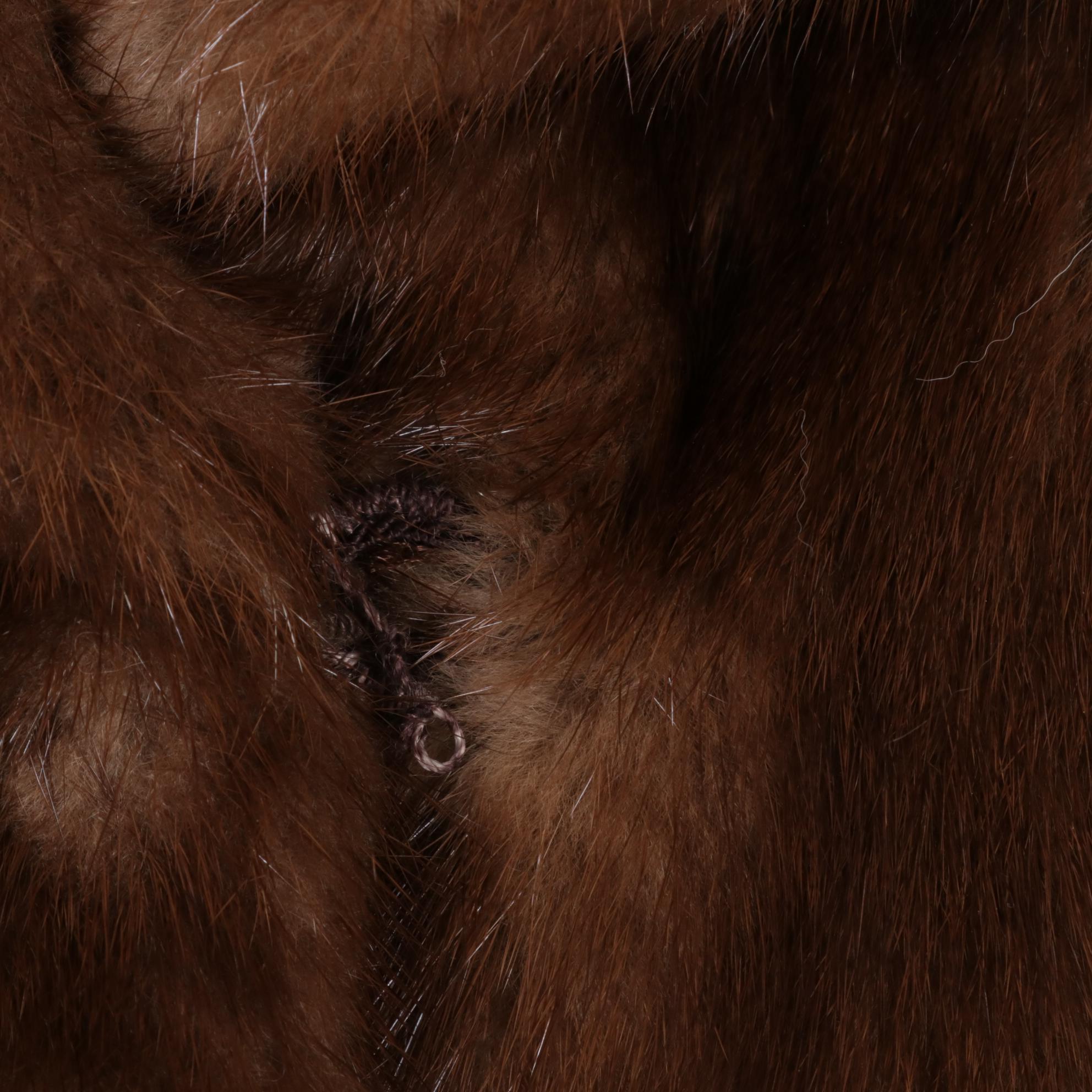 Mink Fur Coat, Mid to Late 20th Century