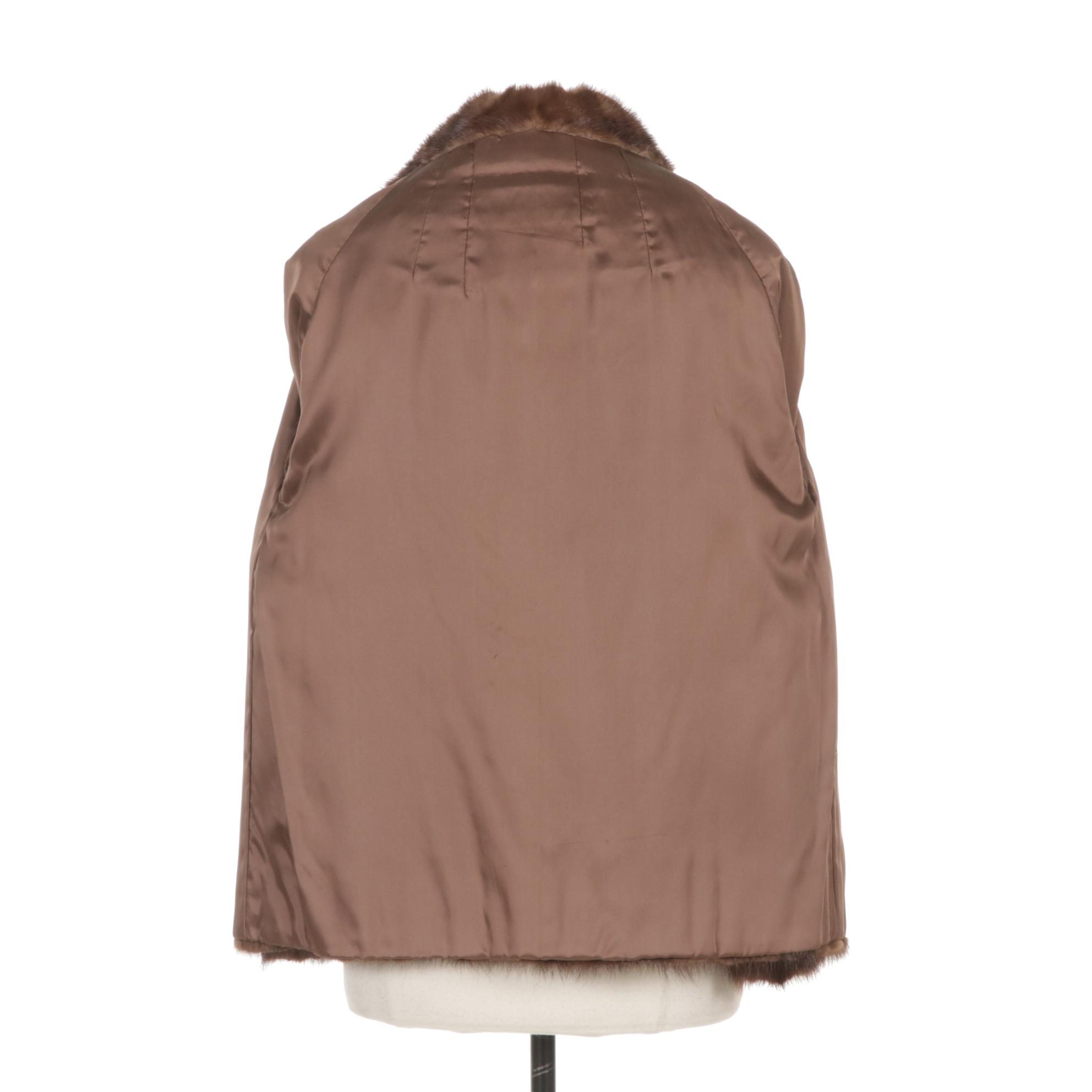 Mink Fur Coat, Mid to Late 20th Century