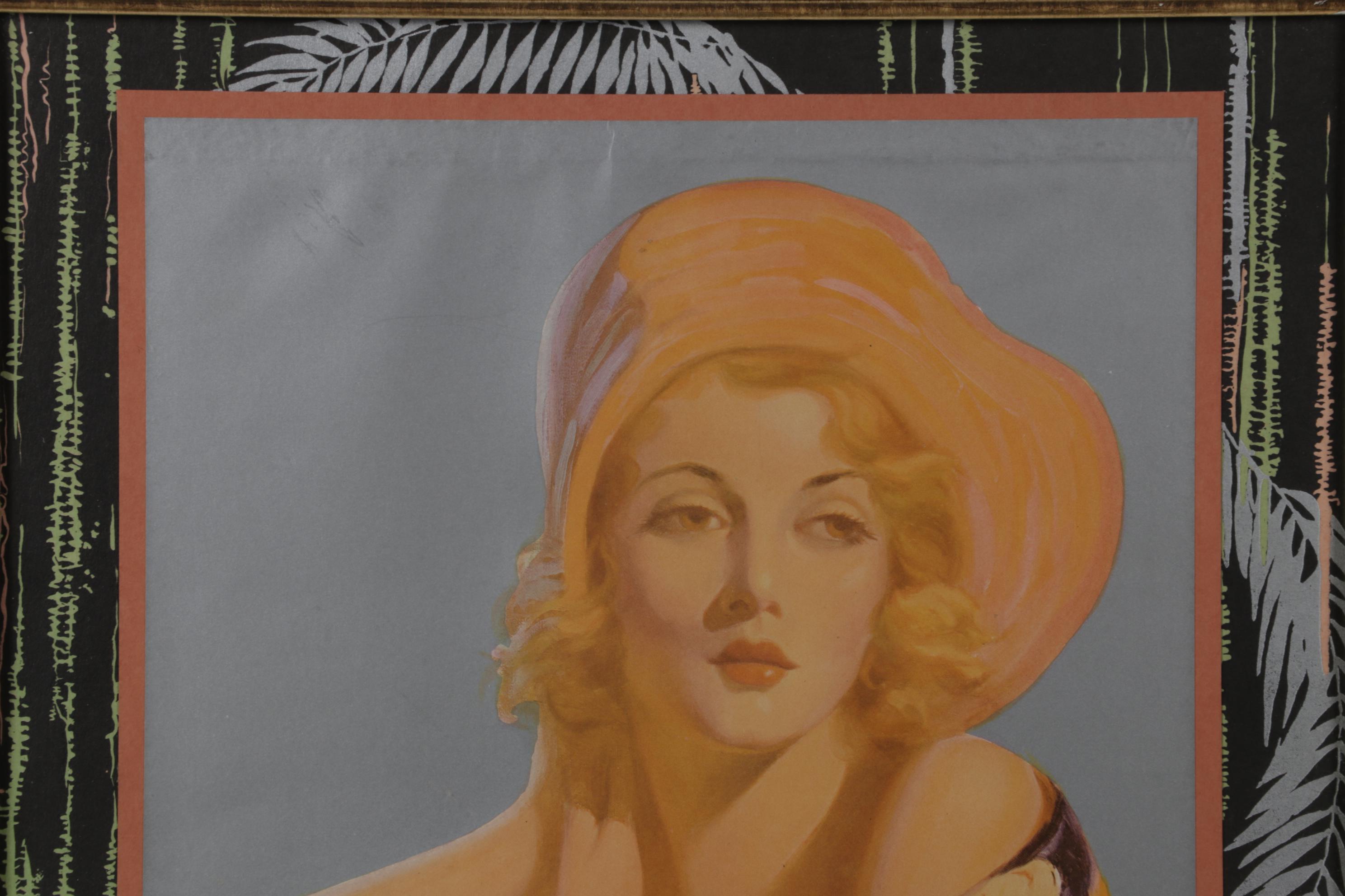 Offset Lithograph After Edward M. Eggleston "Memories," Circa 1933