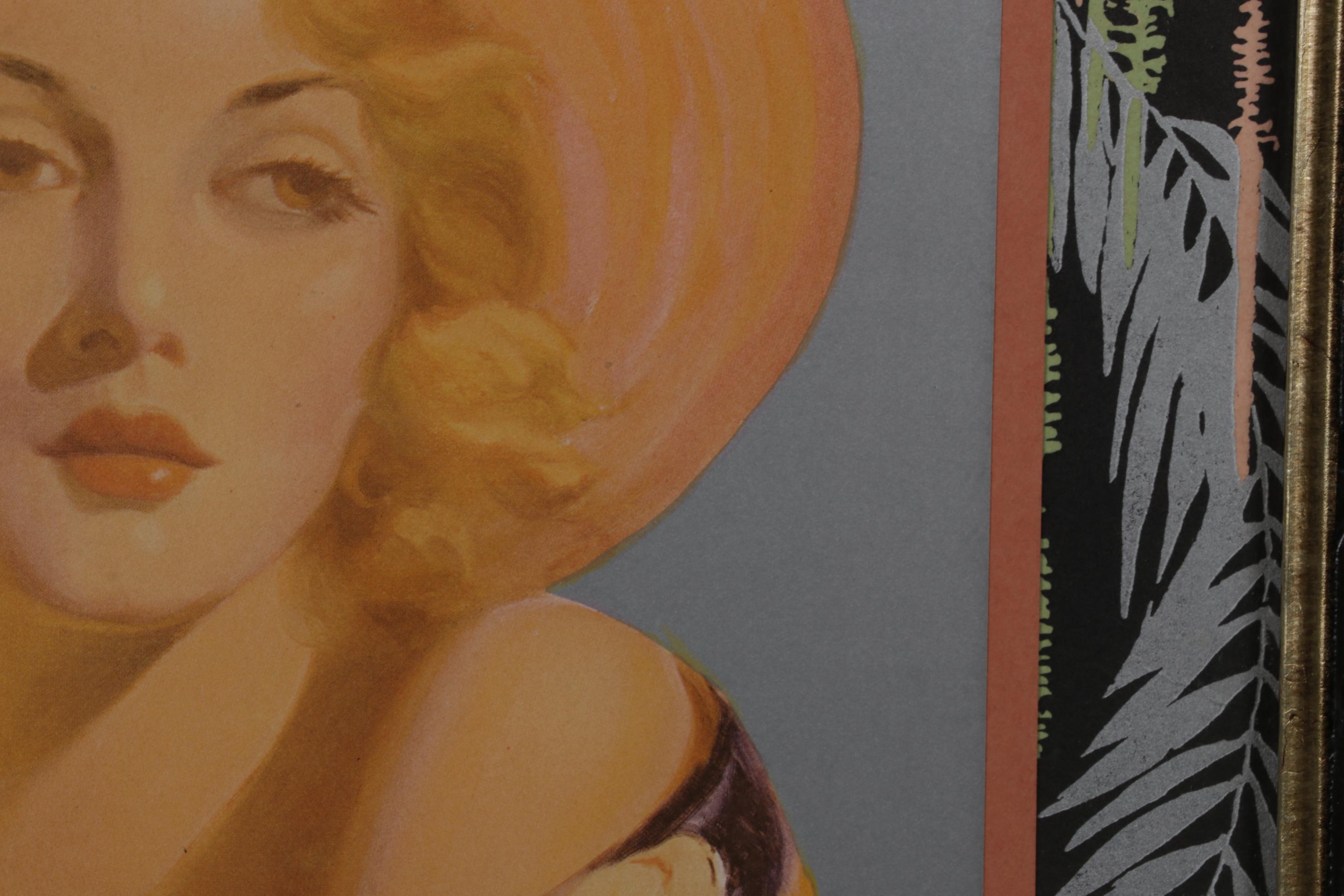 Offset Lithograph After Edward M. Eggleston "Memories," Circa 1933