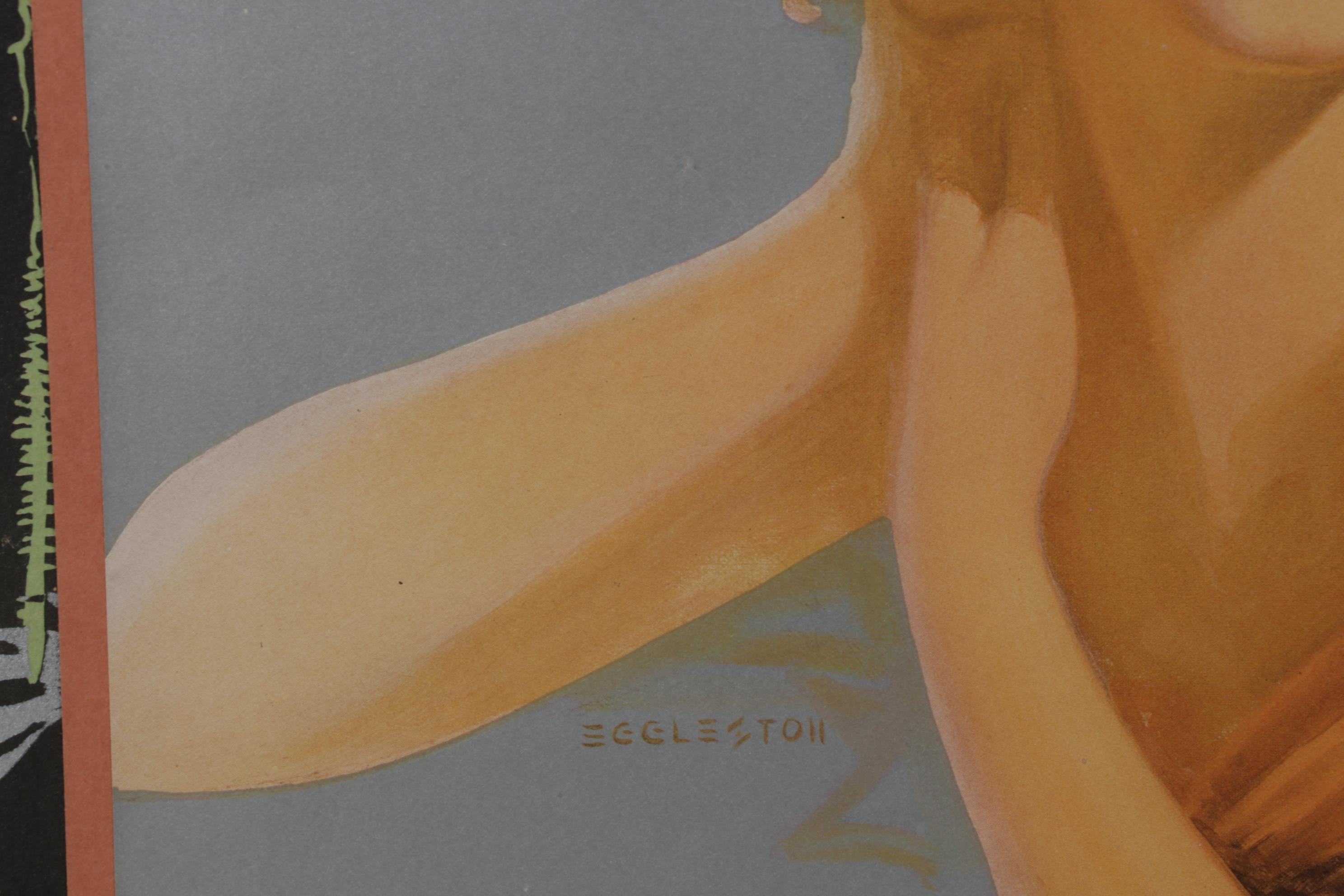 Offset Lithograph After Edward M. Eggleston "Memories," Circa 1933