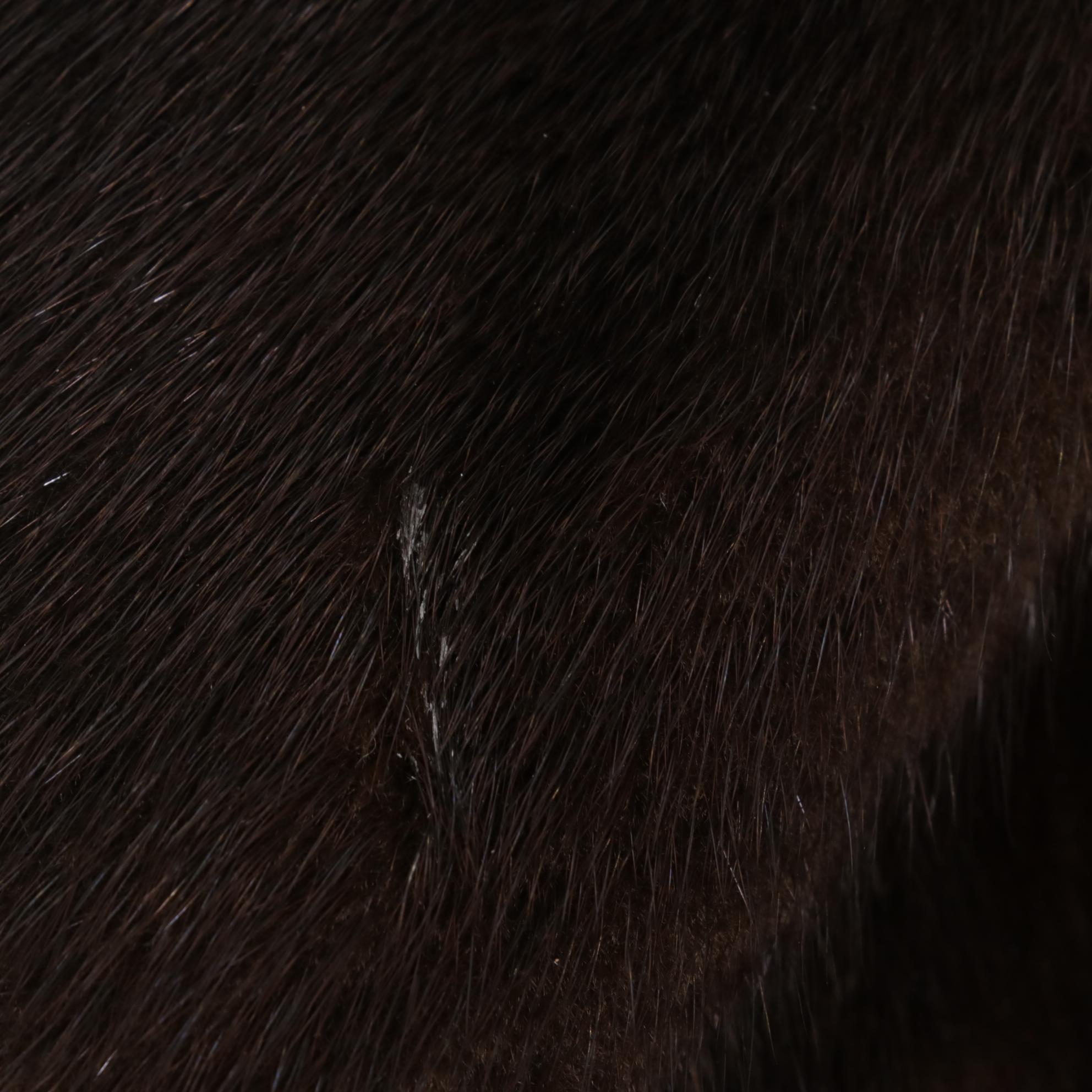 Mink Fur Full-Length Coat by Oscar De La Renta