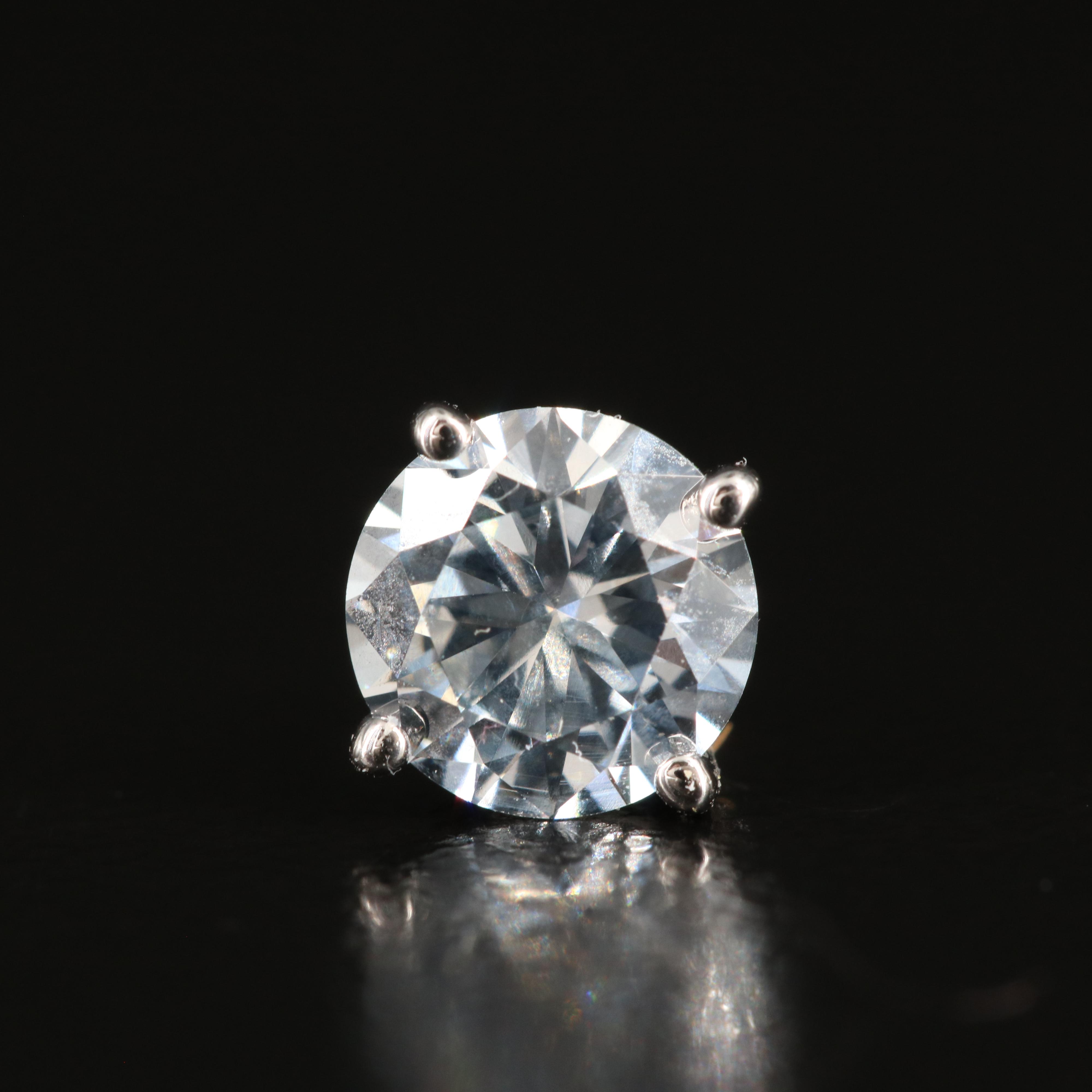 14K 1.26 CTW Lab Grown Diamond Stud Earrings