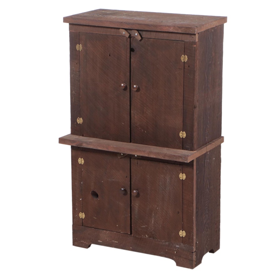 American Primitive Hardwood Cabinet