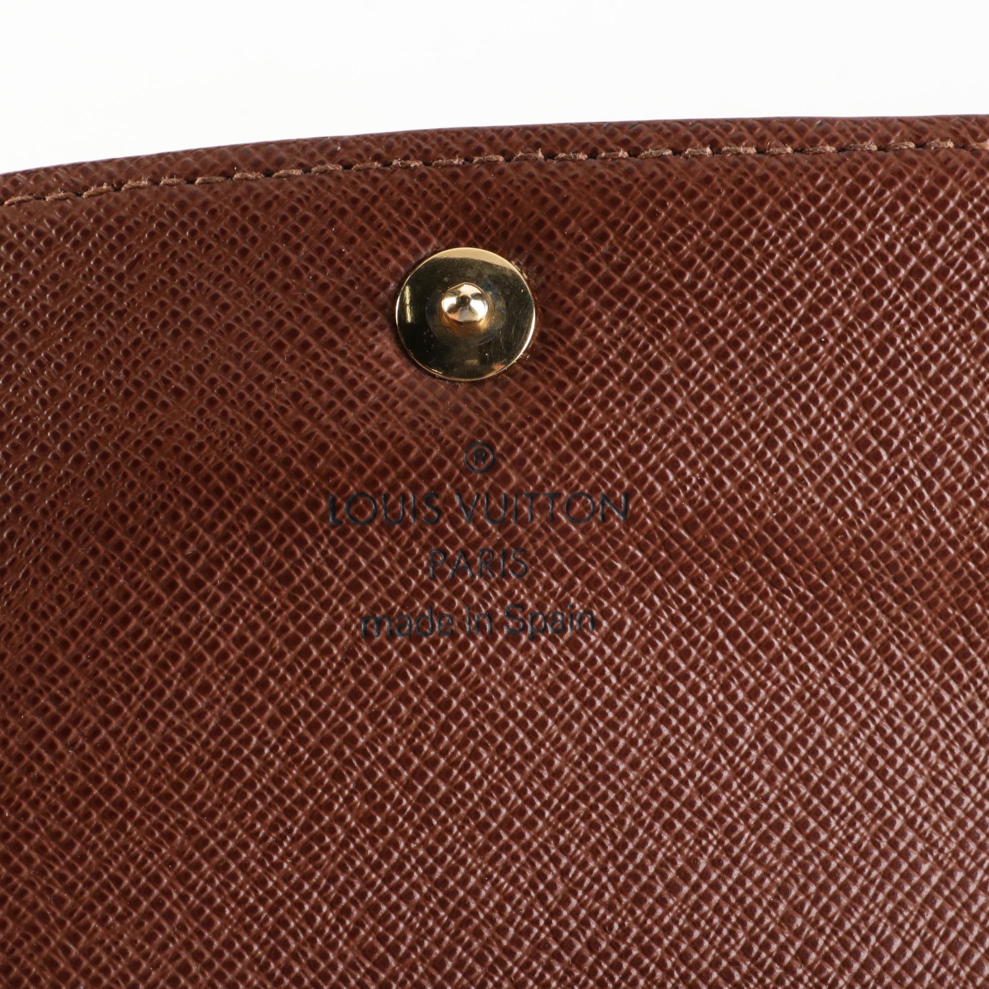 Louis Vuitton Portefeuille Alexandra in Monogram Canvas