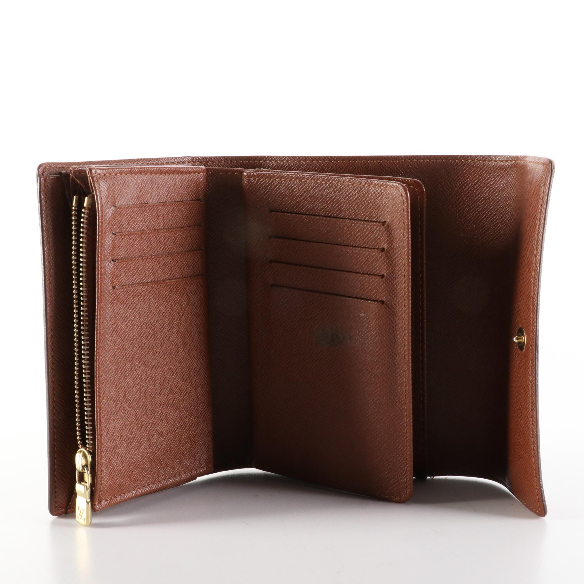 Louis Vuitton Portefeuille Alexandra in Monogram Canvas