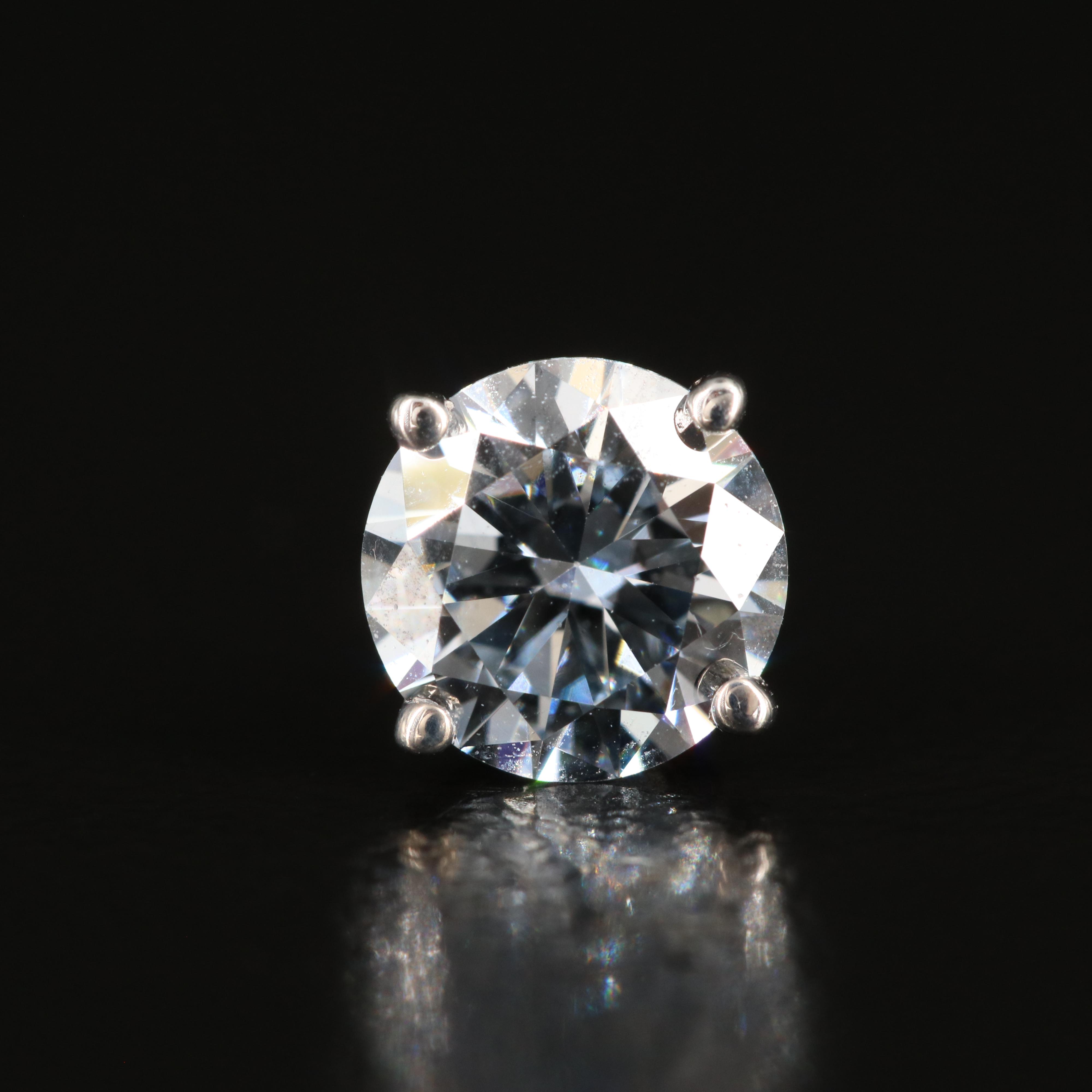 14K 1.38 CTW Lab Grown Diamond Stud Earrings