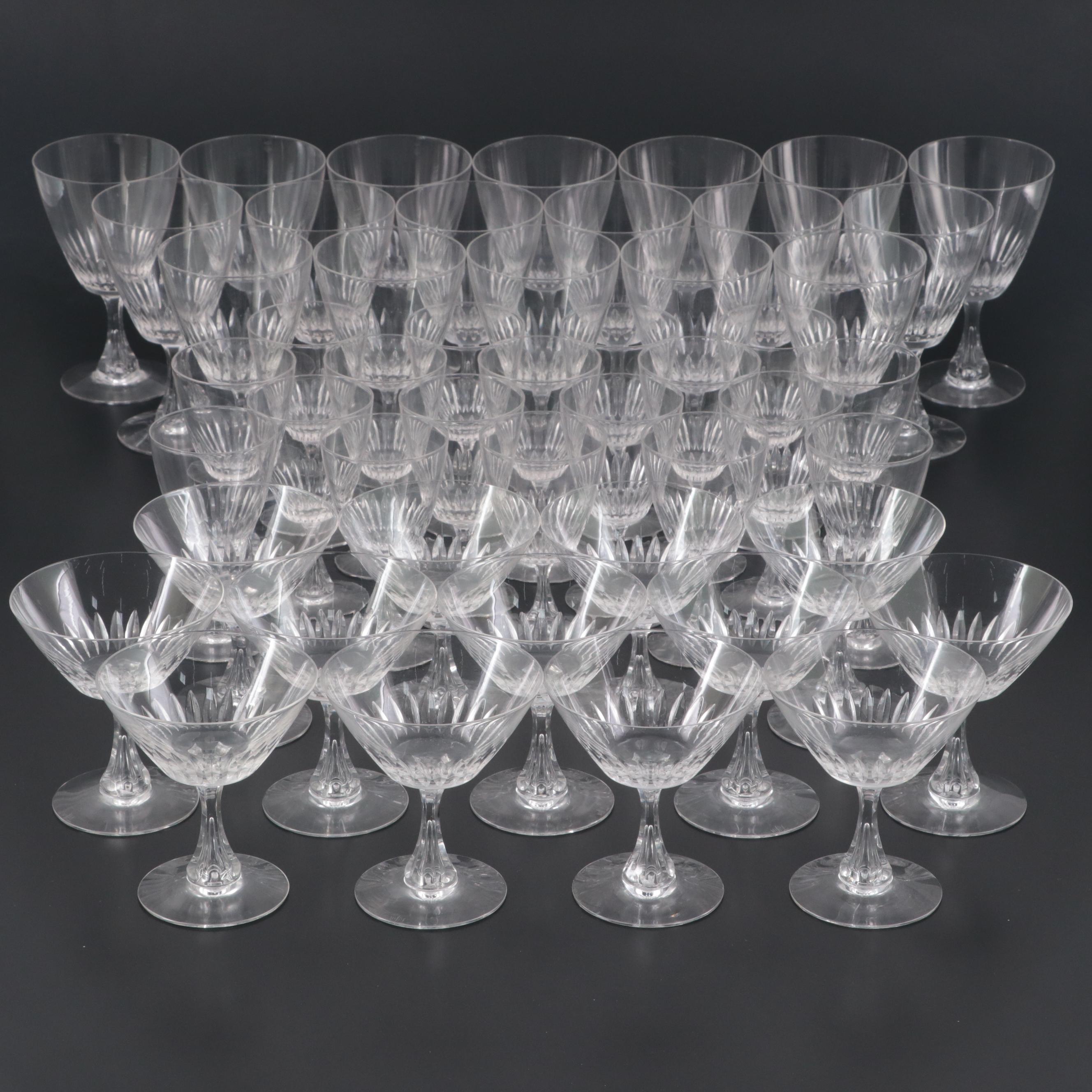 Tiffin-Franciscan "Temple" Crystal Stemware, 1965–1971