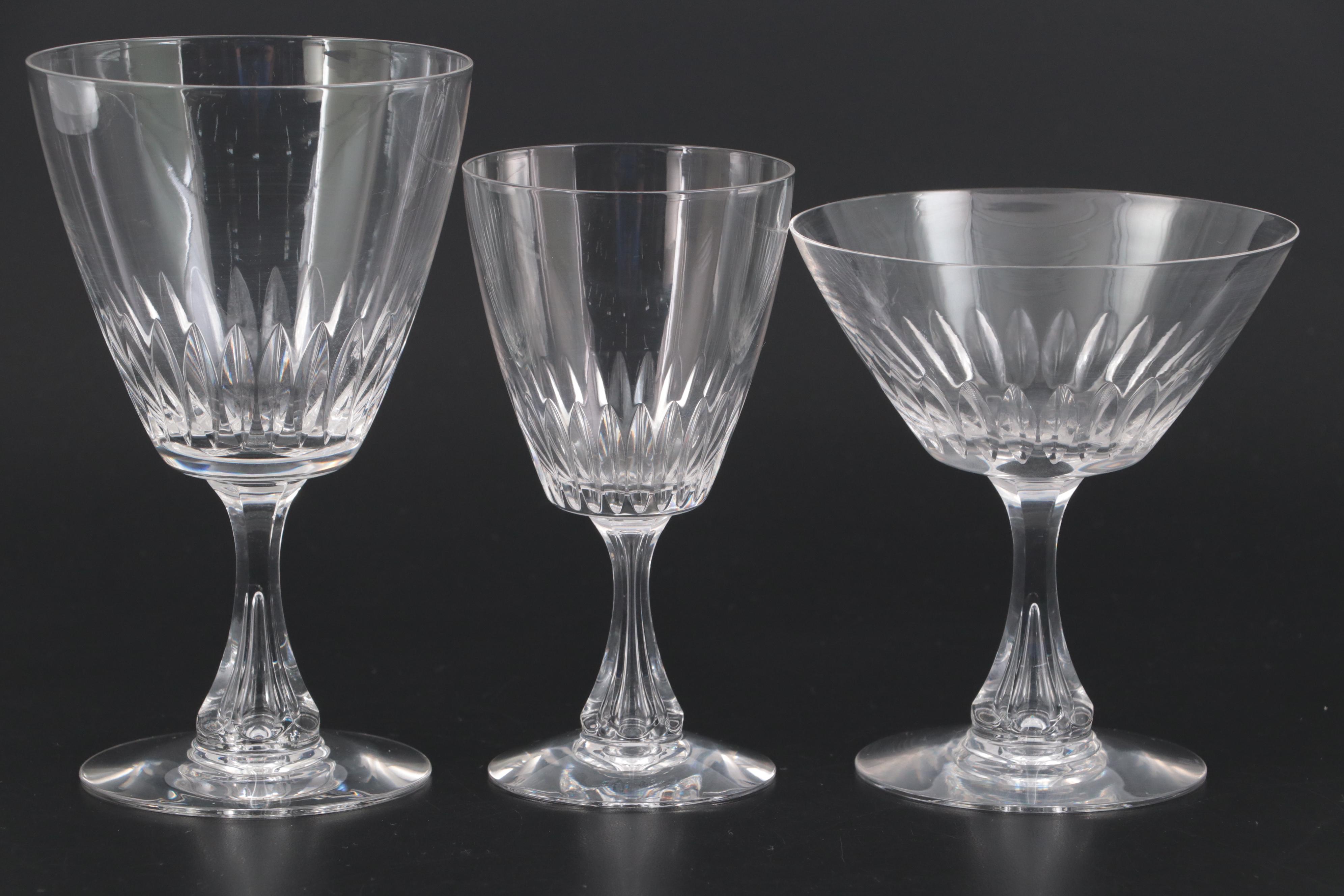 Tiffin-Franciscan "Temple" Crystal Stemware, 1965–1971