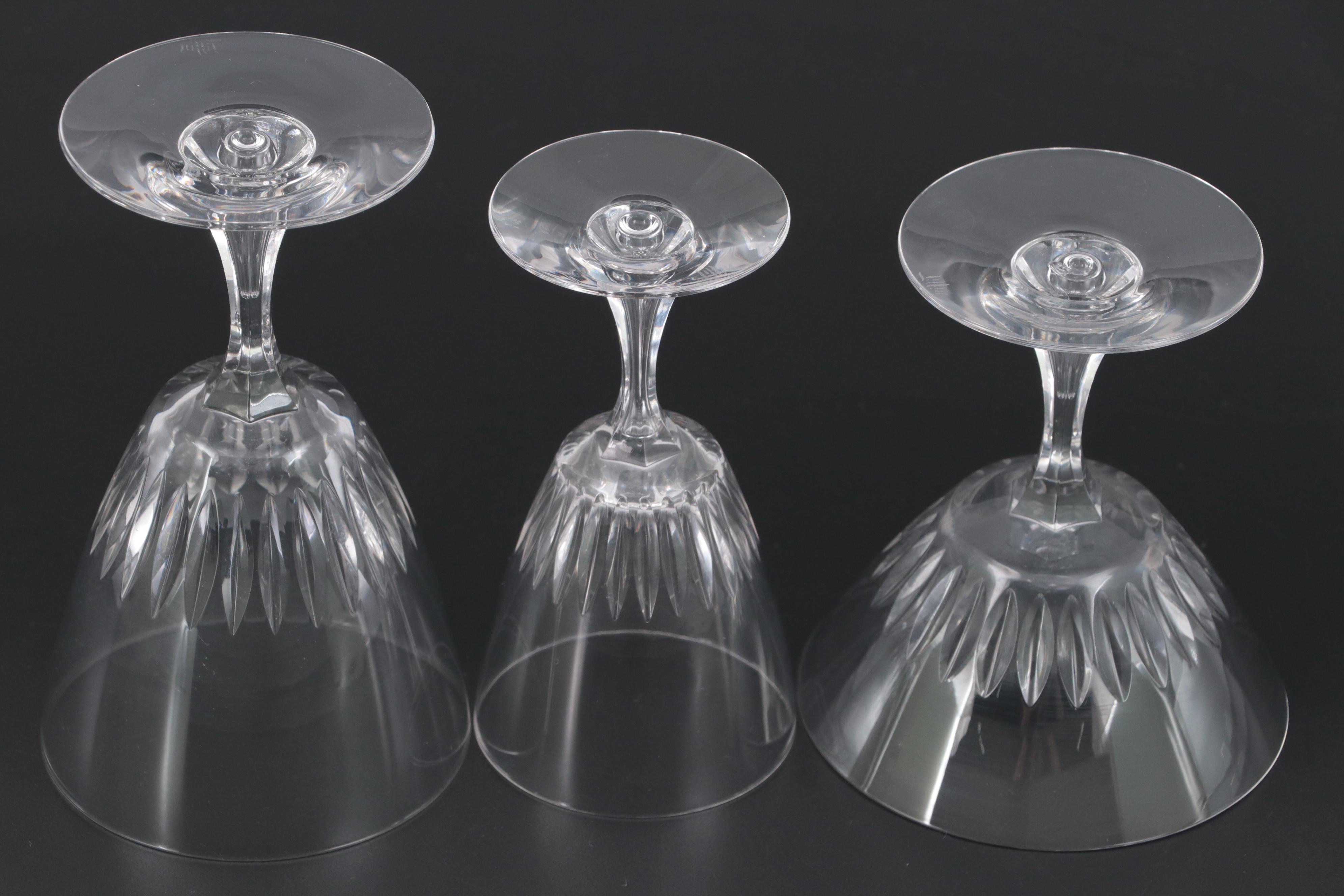 Tiffin-Franciscan "Temple" Crystal Stemware, 1965–1971