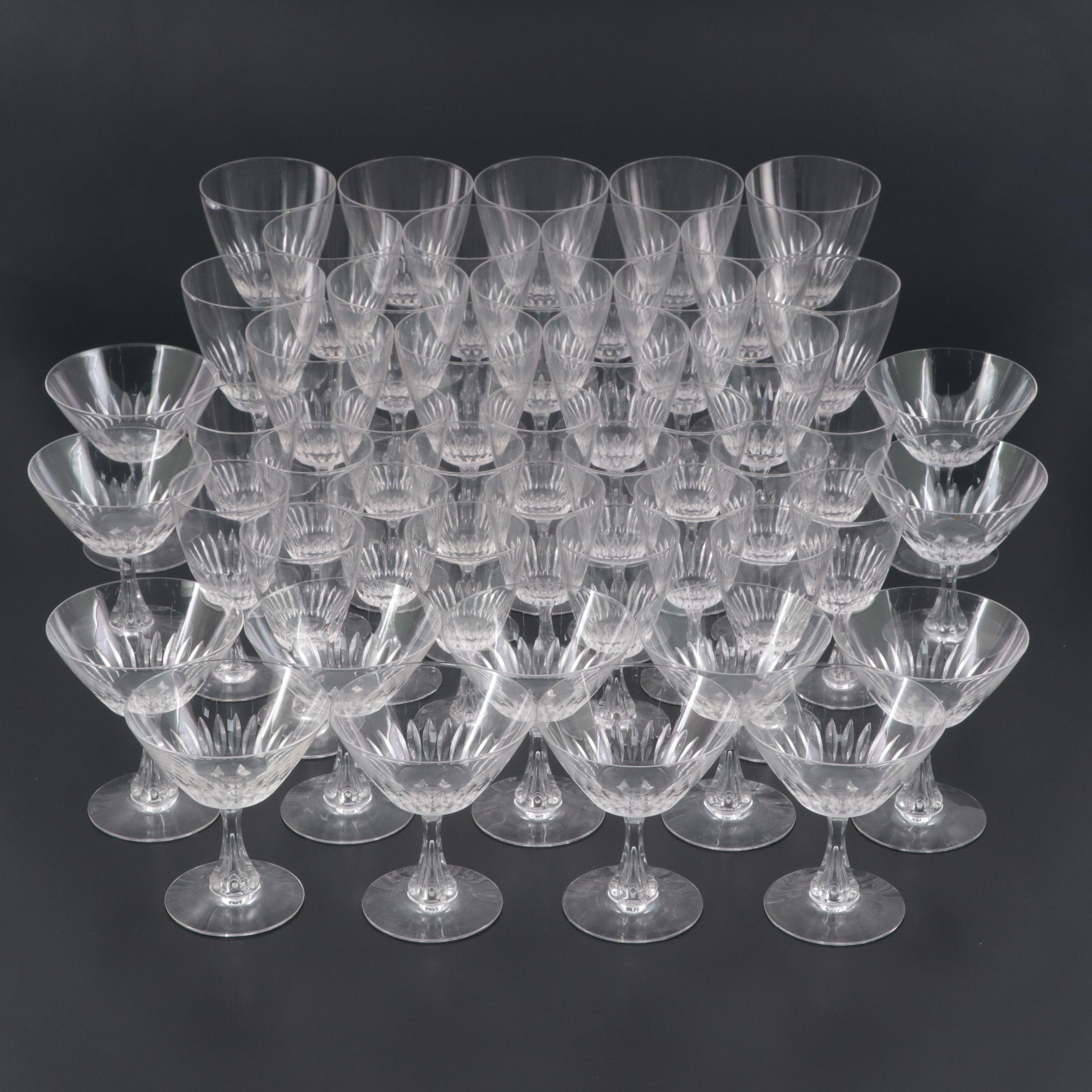 Tiffin-Franciscan "Temple" Crystal Stemware, 1965–1971