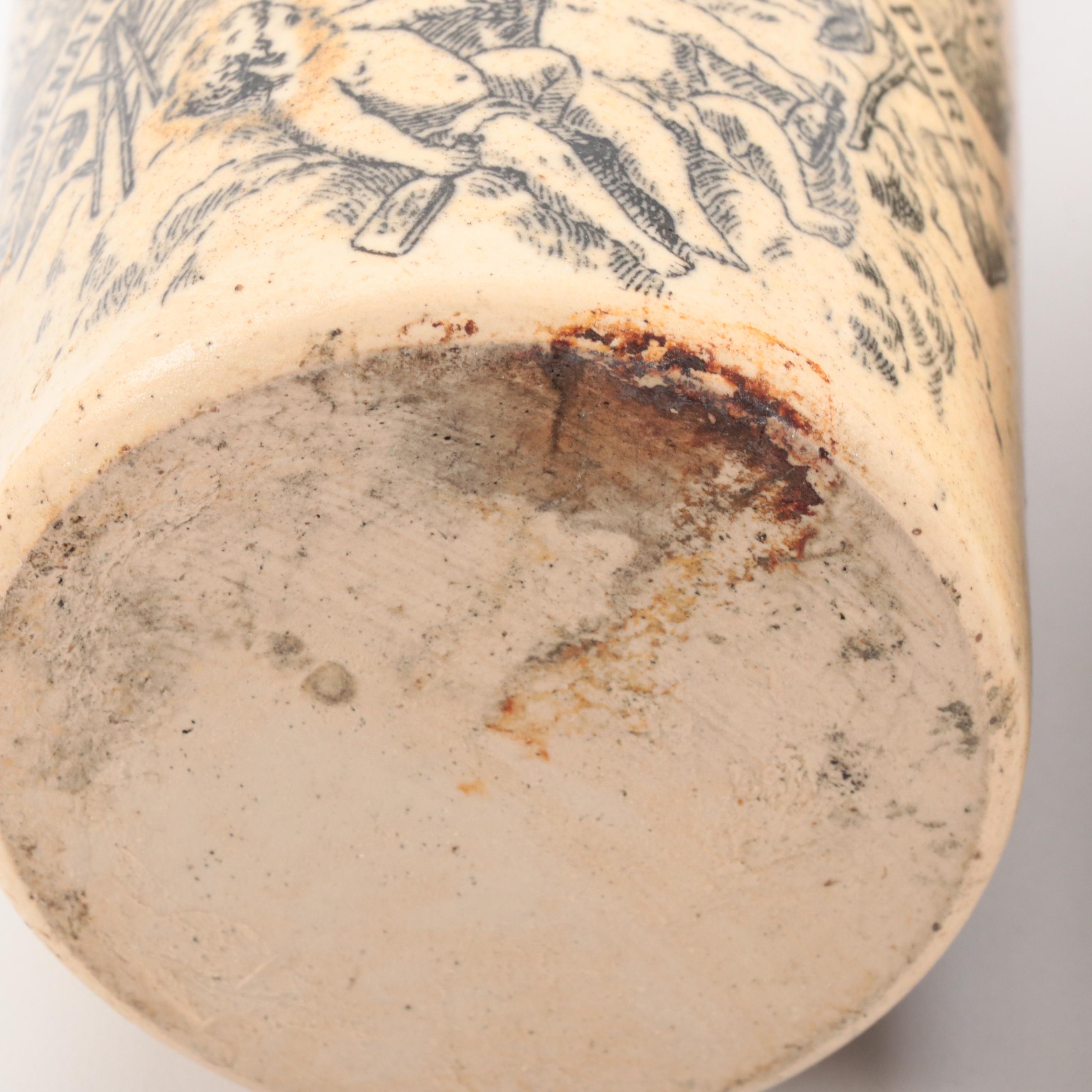 Christian Moerlain Brewing Co. "Old Jug Lager" Stoneware Bottles