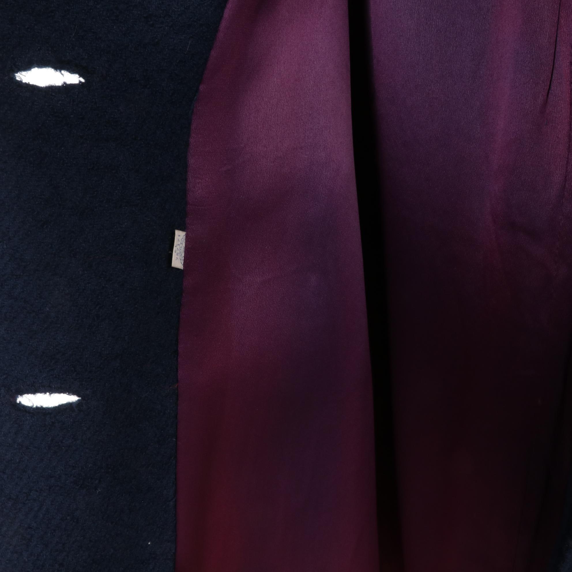 Mink Fur Coat from O'Neil's Fur Salon and Other Wool Coat with Mink Collar