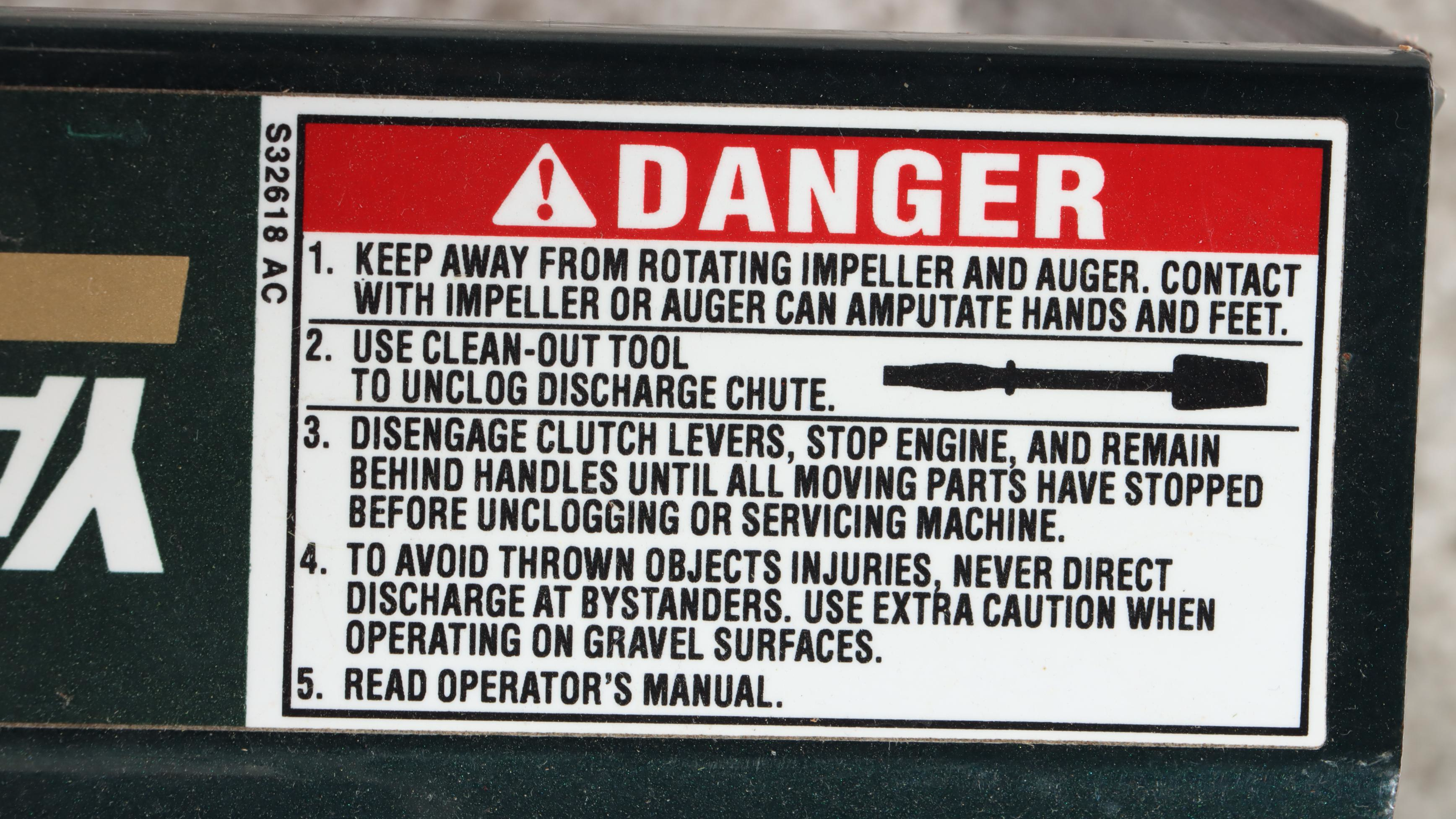 Snow King Yard Machines 22" Self Propelled Snow Thrower