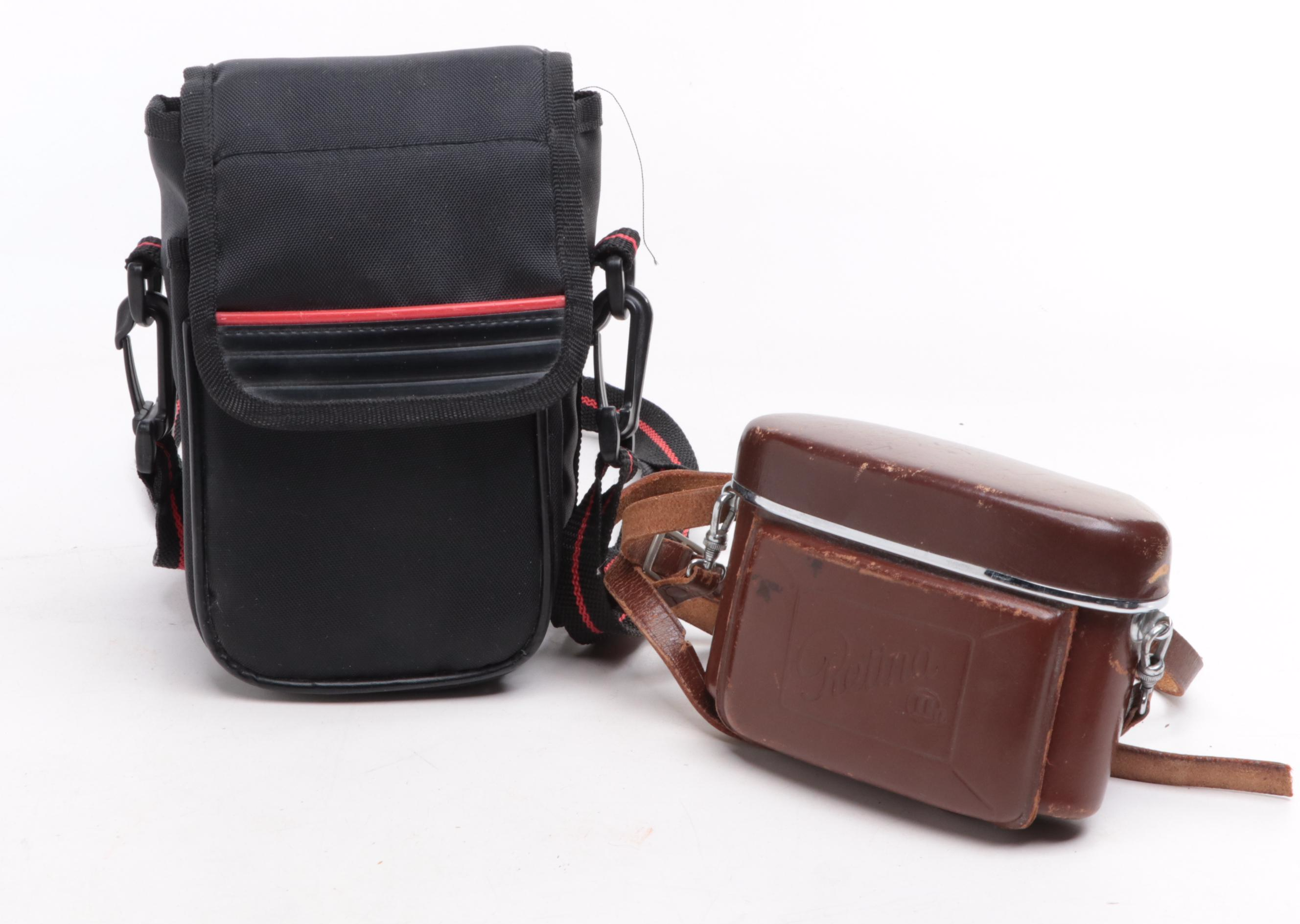 Kodak Retina IIa Still Camera With Olympus 35EC 2 and Accessories