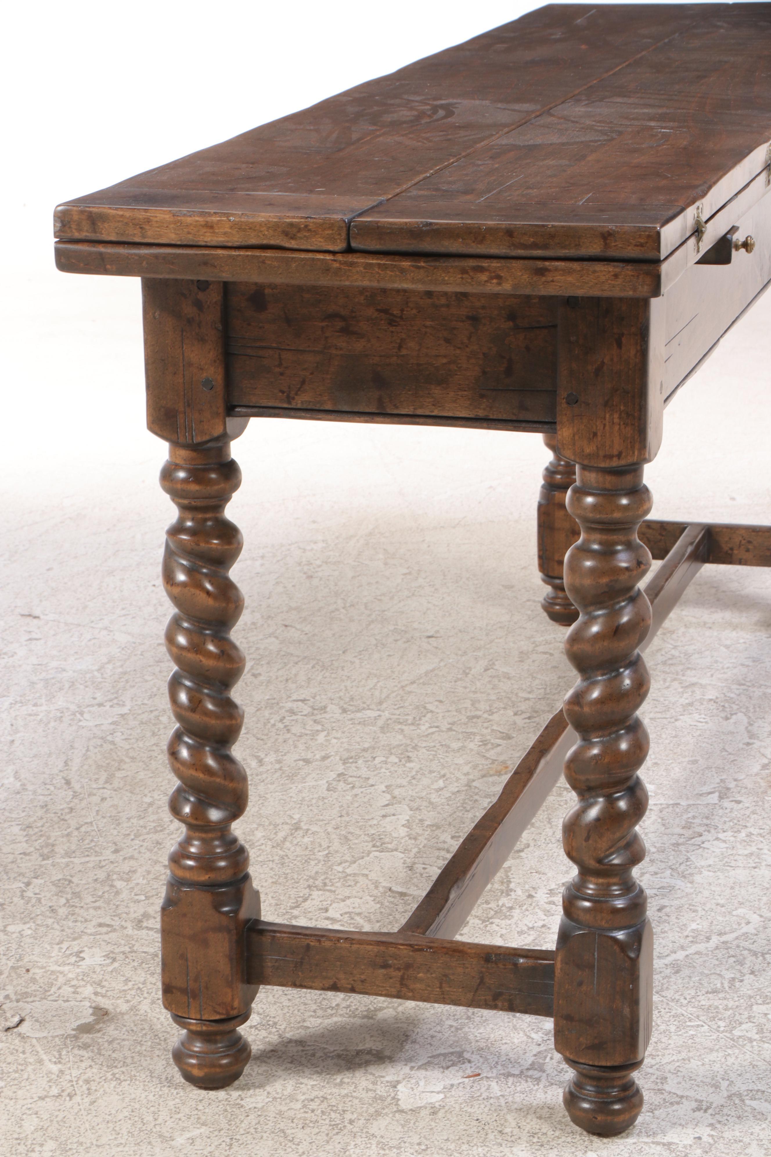 The Sterling Collection Inc. Jacobean Style Hardwood Console/Dining Table