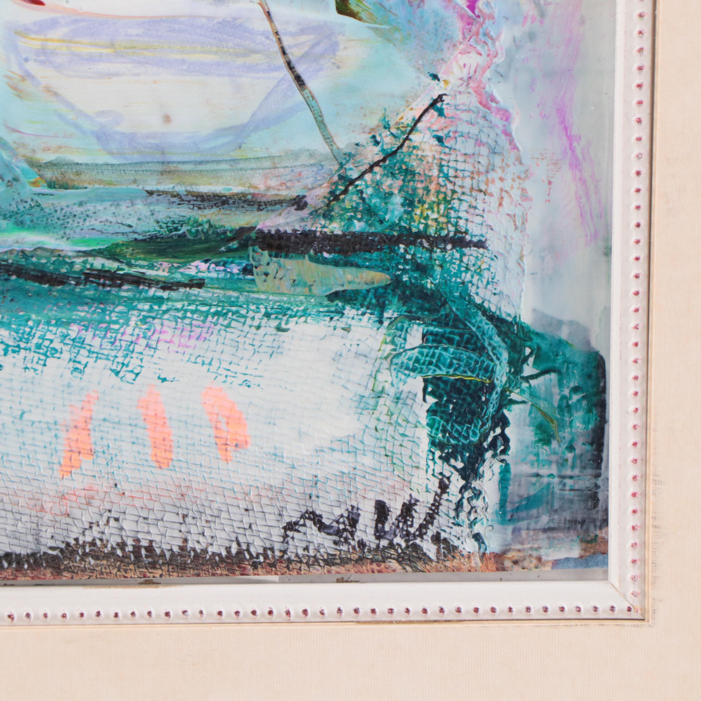 Mark Whitmarsh Acrylic Painting "Flora Still Life," 2022