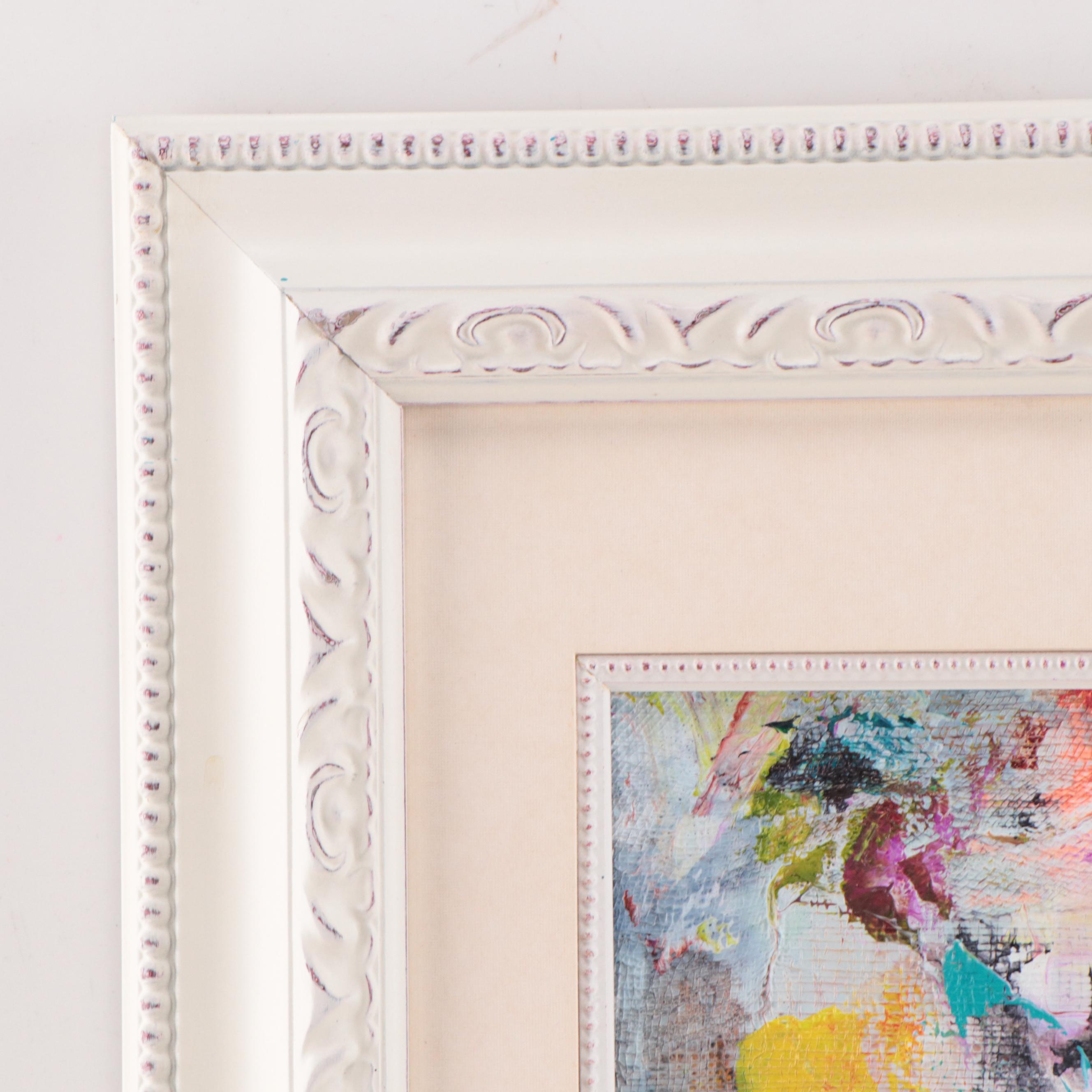 Mark Whitmarsh Acrylic Painting "Flora Still Life," 2022