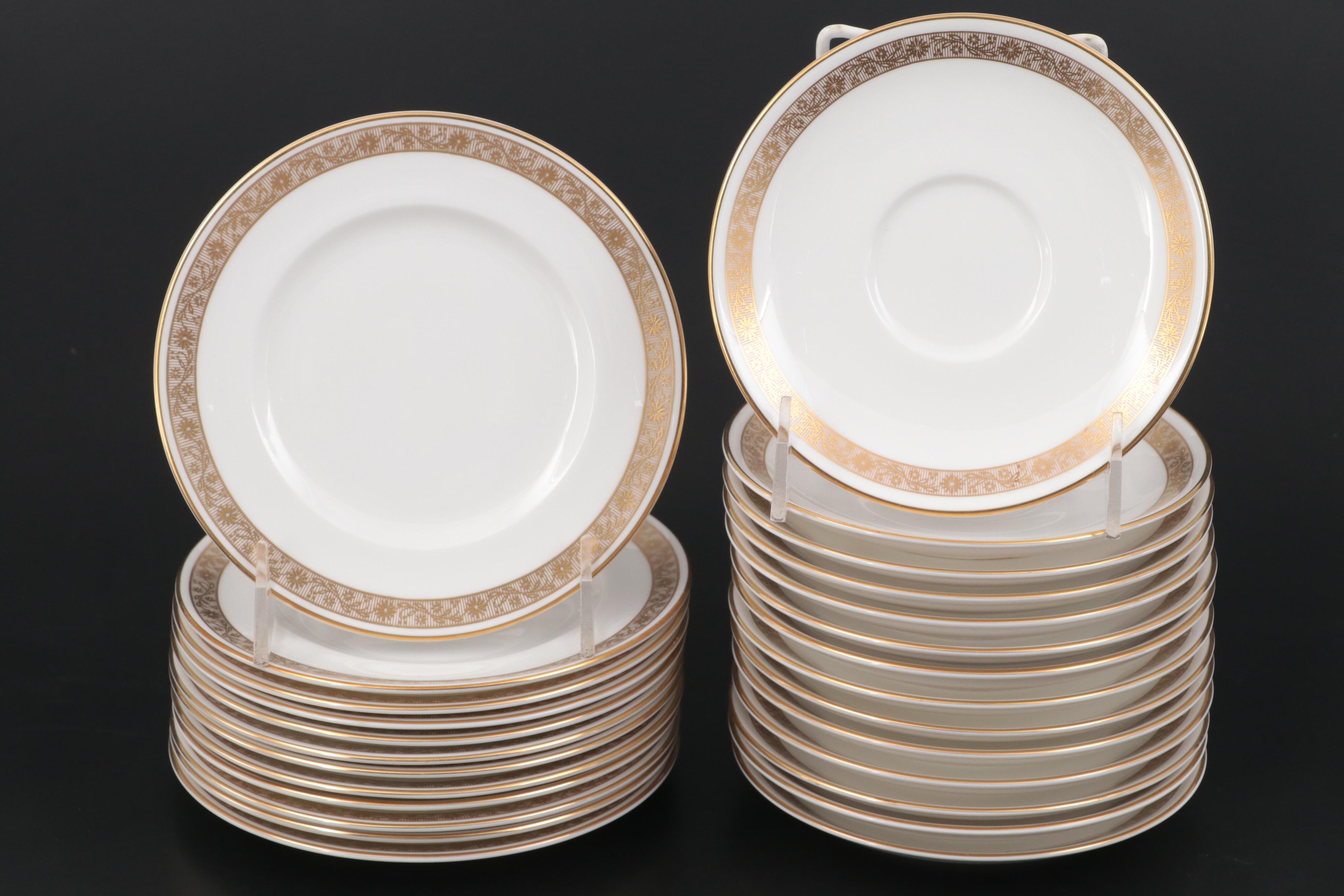 Royal Worcester "Golden Anniversary" Bone China Dinnerware