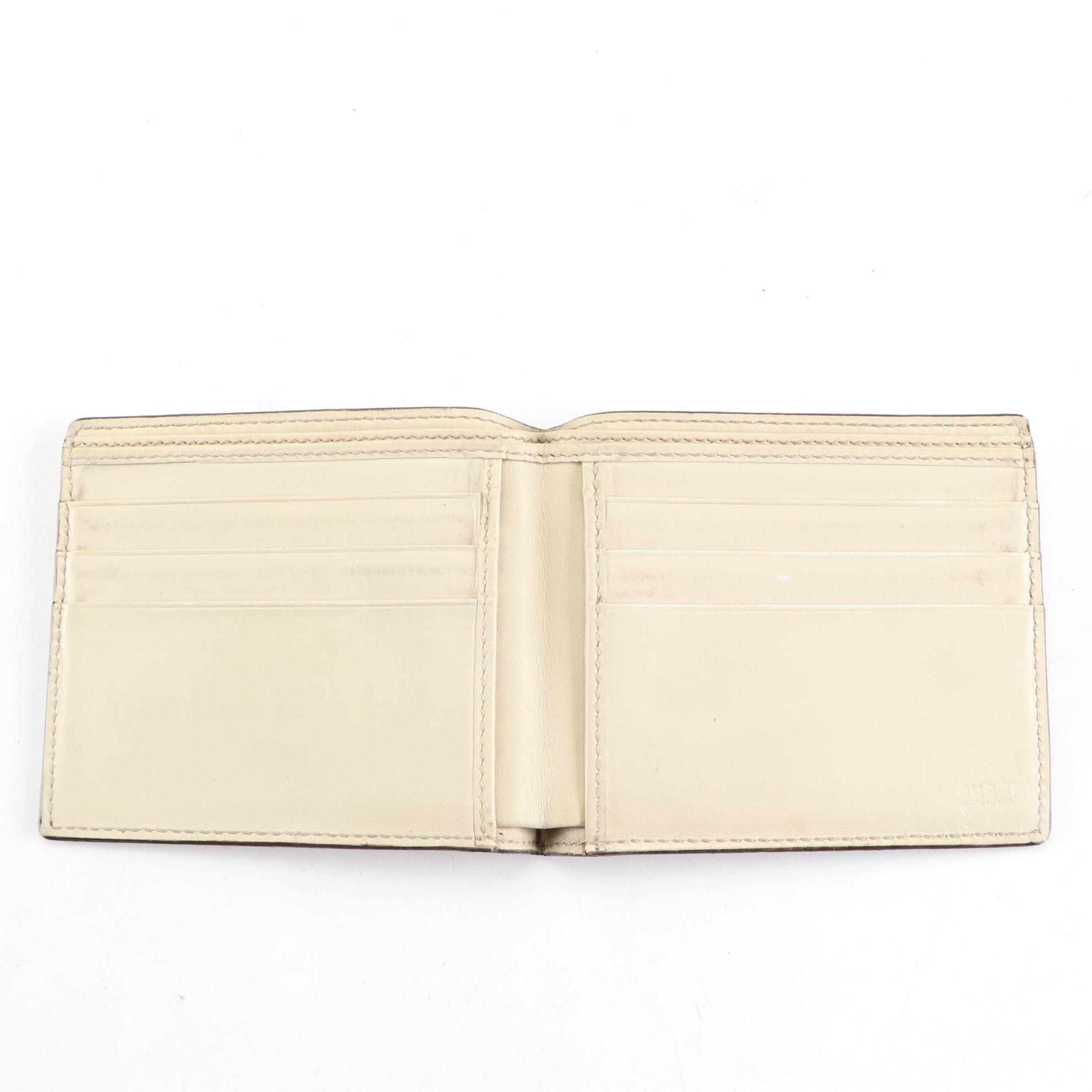 Gucci Bifold Wallet in Guccissima Leather