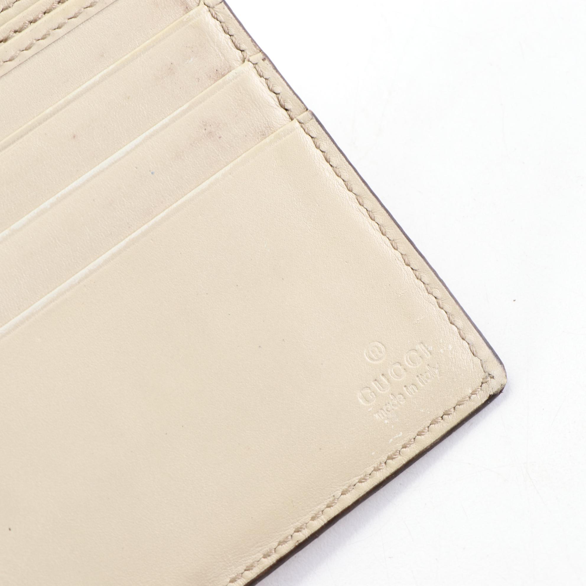 Gucci Bifold Wallet in Guccissima Leather