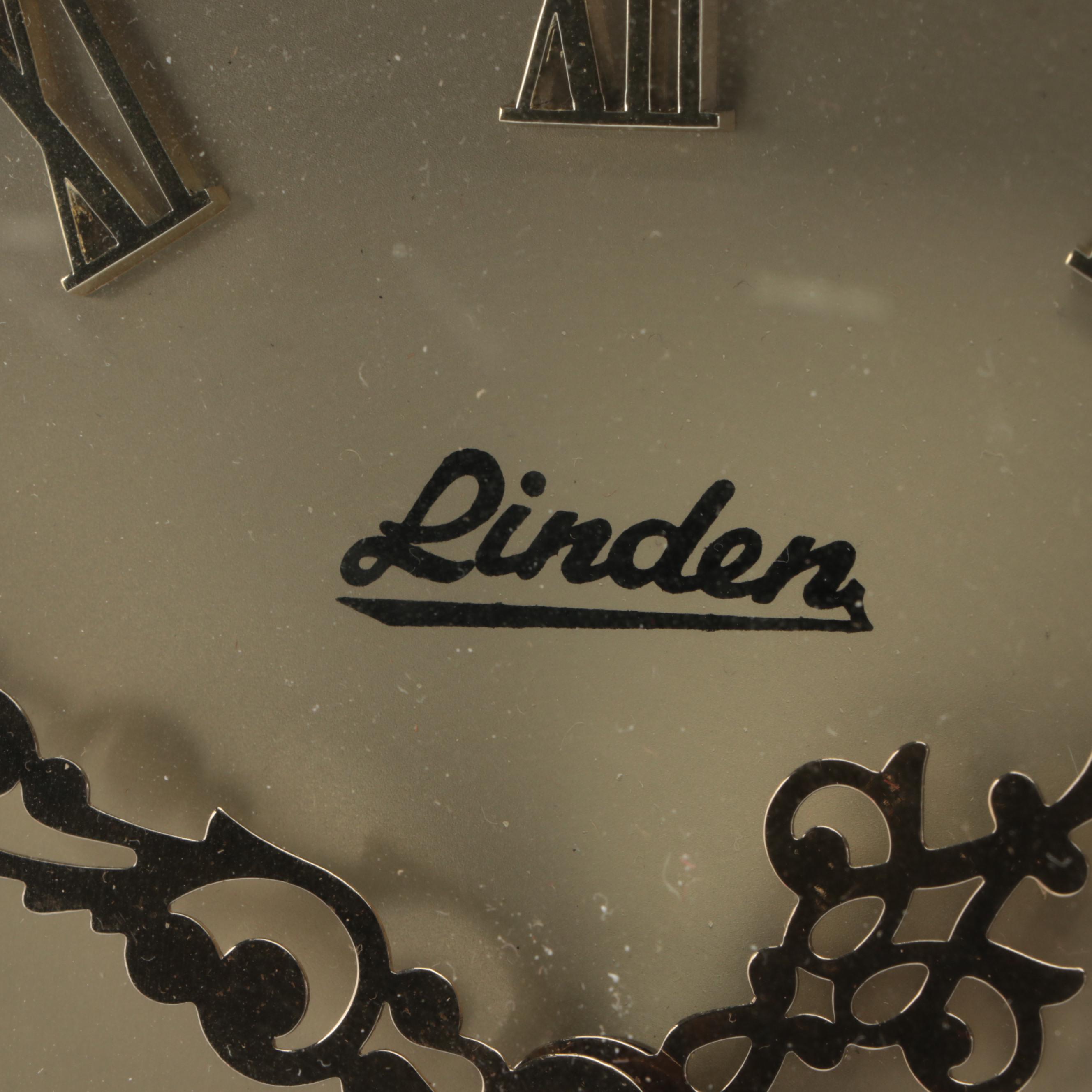 Linden Thirty-One Day Wood Cased Pendulum Wall Clock, Late 20th Century