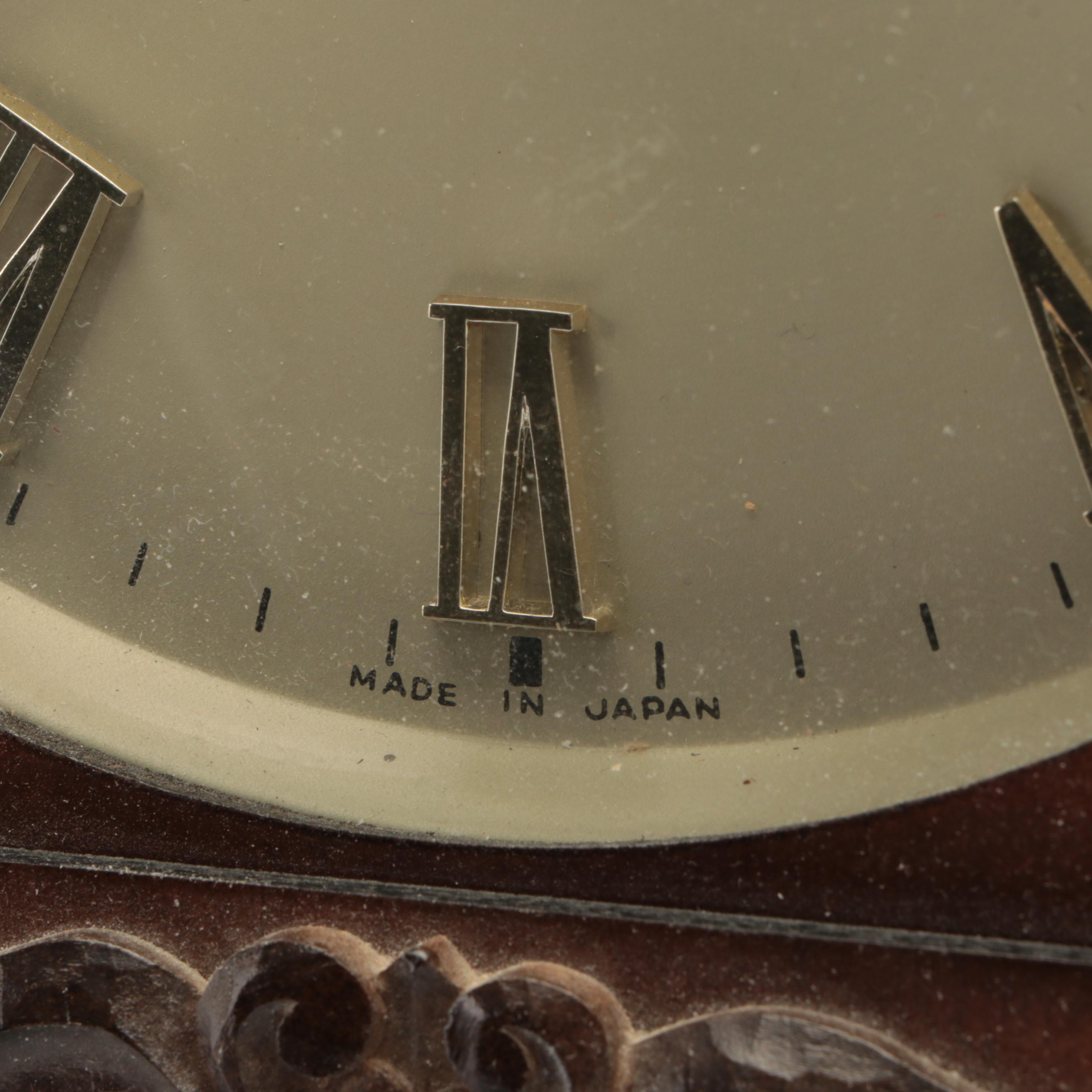 Linden Thirty-One Day Wood Cased Pendulum Wall Clock, Late 20th Century