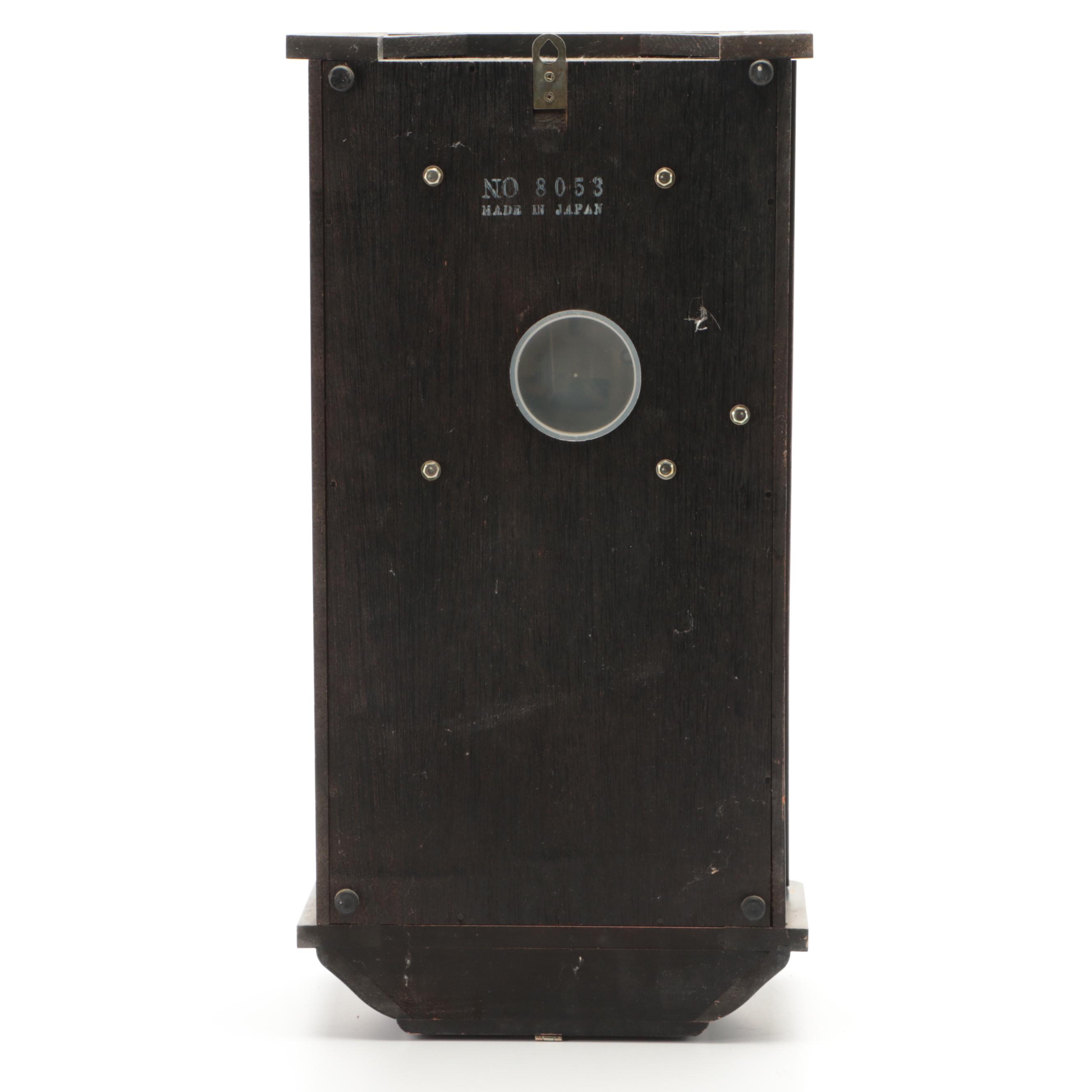 Linden Thirty-One Day Wood Cased Pendulum Wall Clock, Late 20th Century