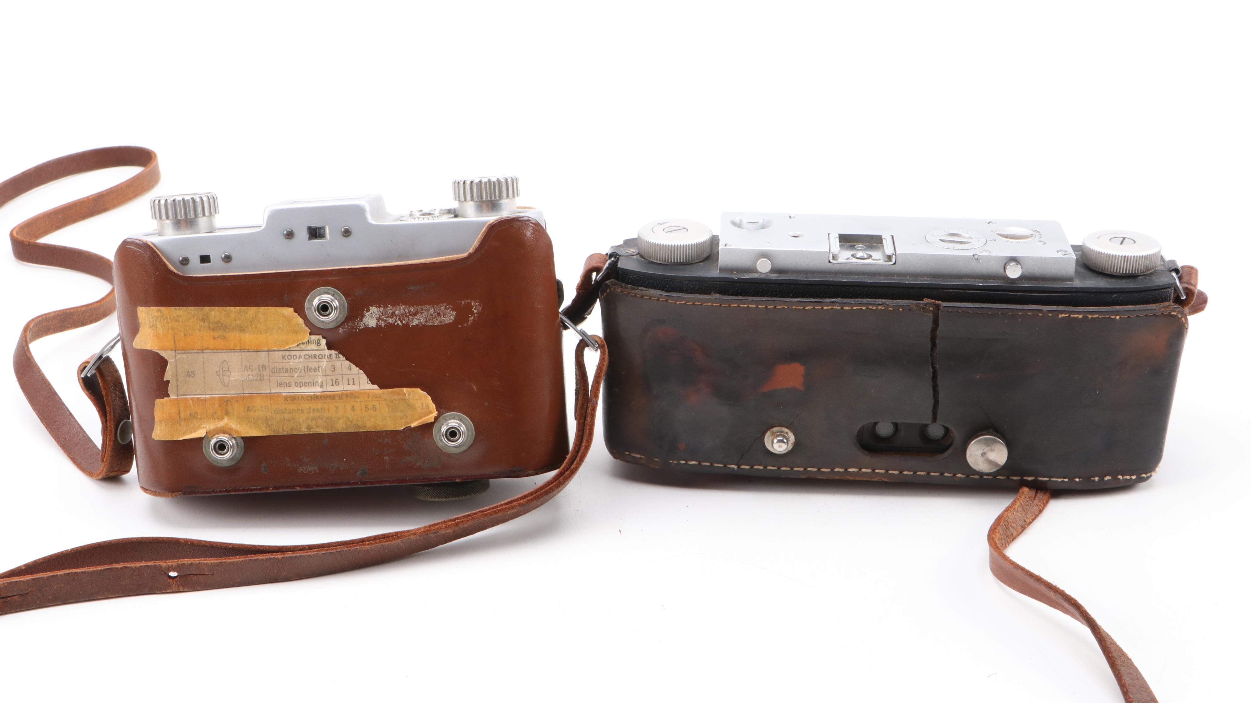 Kodak 35, David White Co. Stereo Realist Cameras, Studio Scale and Accessories